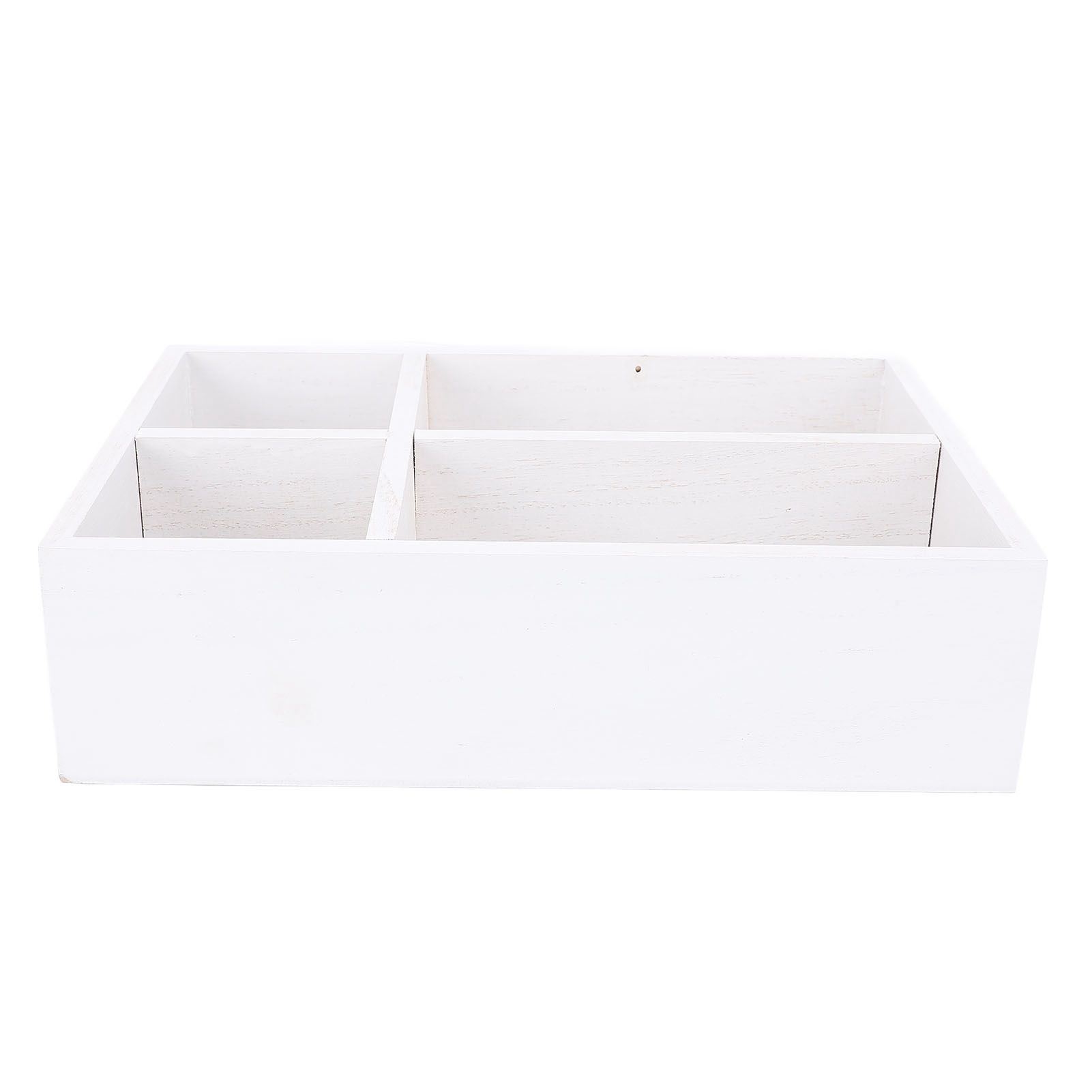 Coffee Station Organizer with Divider Wooden Coffee Bar Accessories Storage view 11