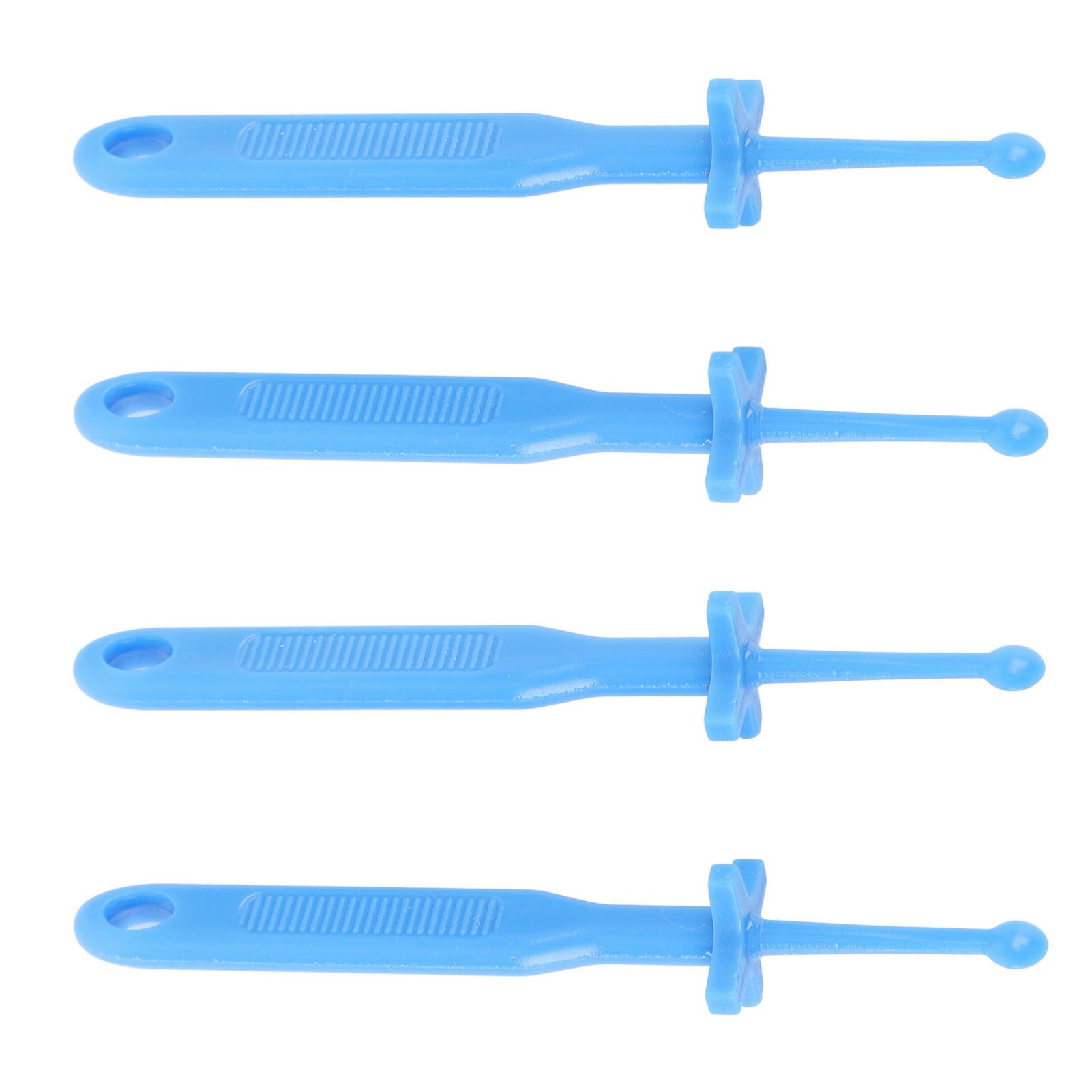 4pcs Ear Wax Removal Tool with Safe Guard Comfortable Reusable Plastic Ear Wax view 4