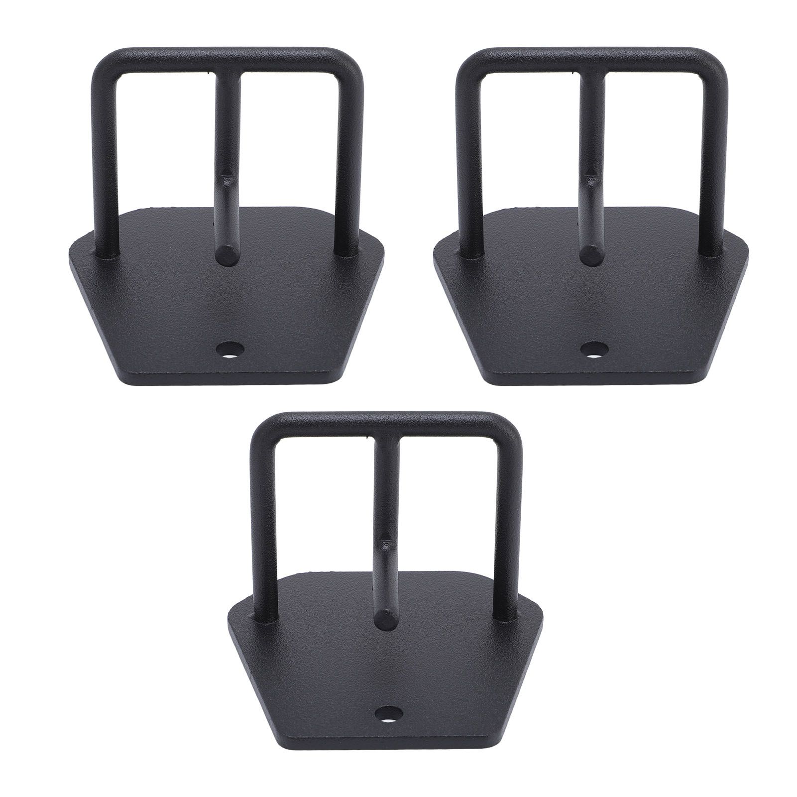 Exercise Band Wall Anchor Space Saving L Shaped Opening Metal Wall Mount