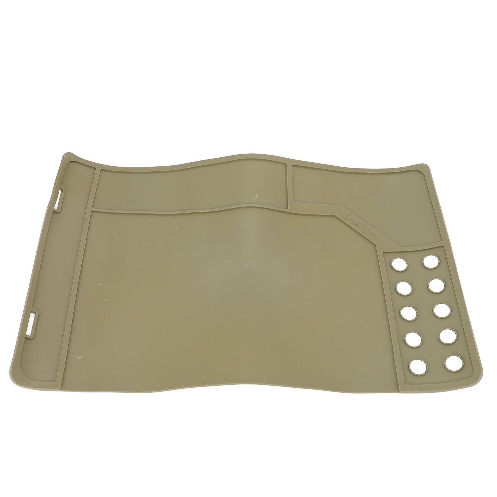Anti Slip Cleaning Mat With Magnetic Dots Oil Proof Maintenance Workbench Mat view 4