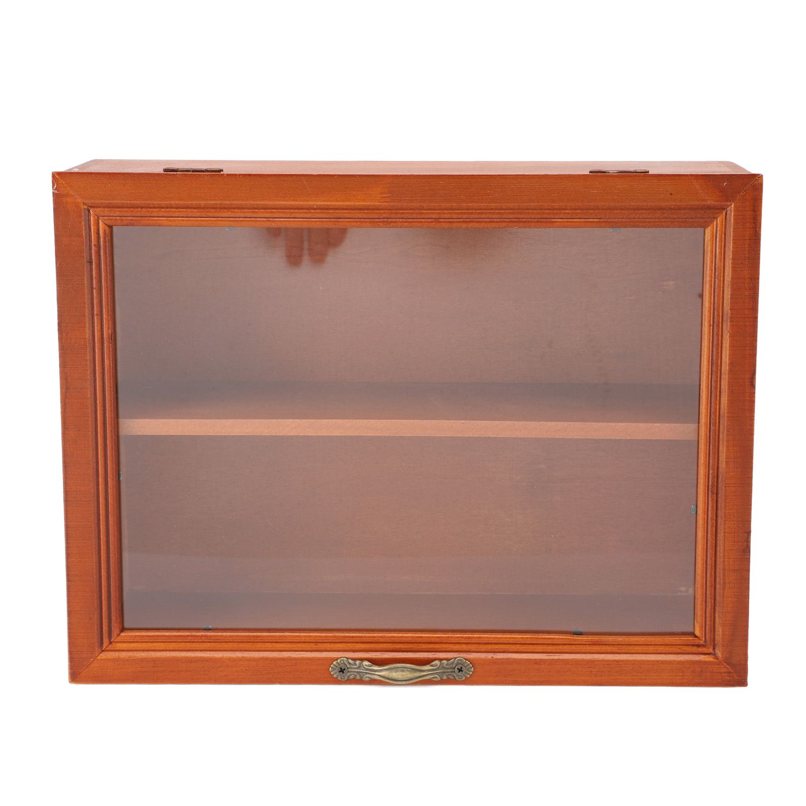 Wood Desktop Organizer Freestanding Wooden Display Shelves Desktop Display