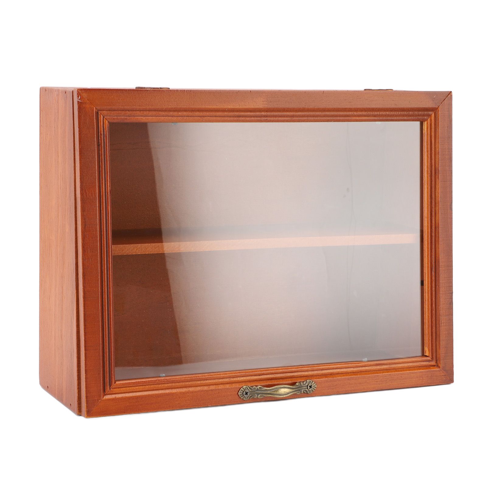 Wood Desktop Organizer Freestanding Wooden Display Shelves Desktop Display view 8