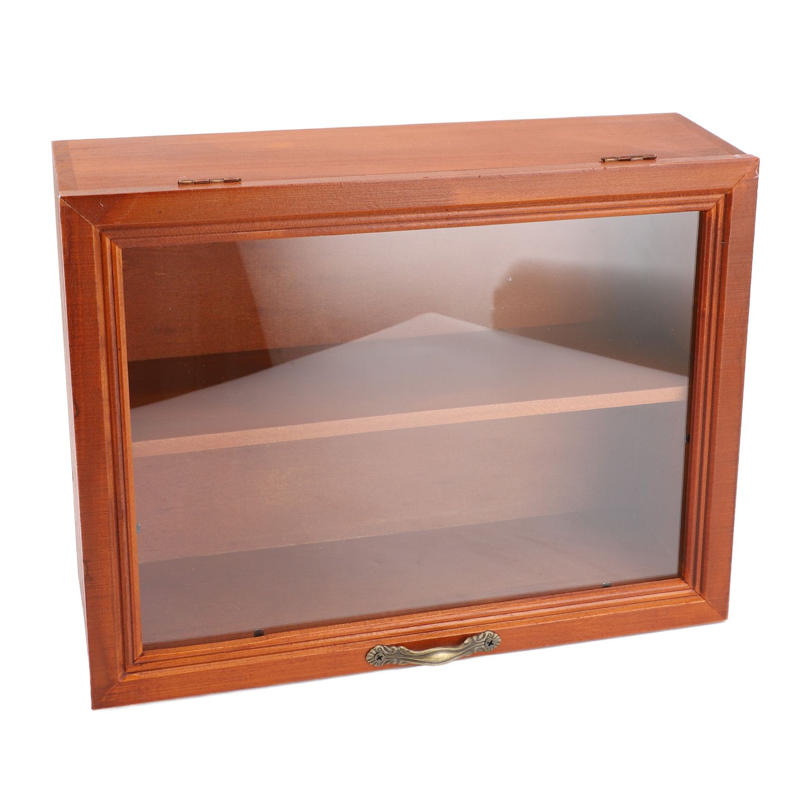 Wood Desktop Organizer Freestanding Wooden Display Shelves Desktop Display view 10