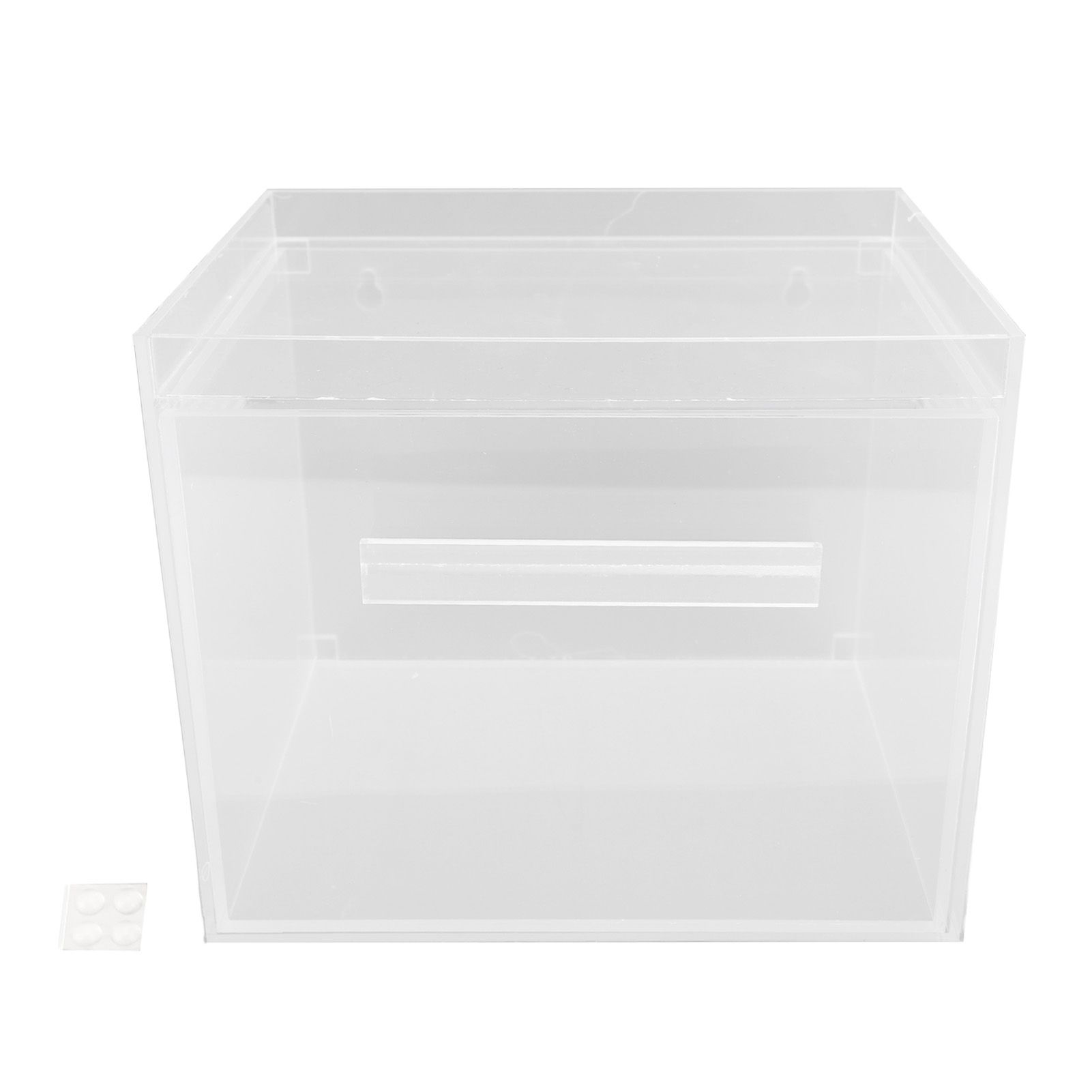 Face Towel Storage Box Bin Container Acrylic Facial Towels Holder with Drawer view 3