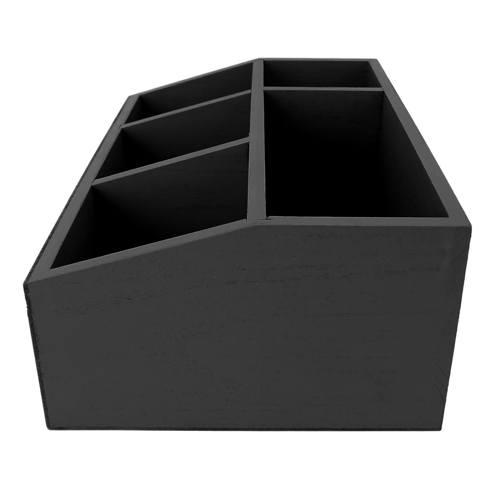 Tea Bag Organizer Multifunctional Wooden Divided Tea Bag Holder for Coffee view 10