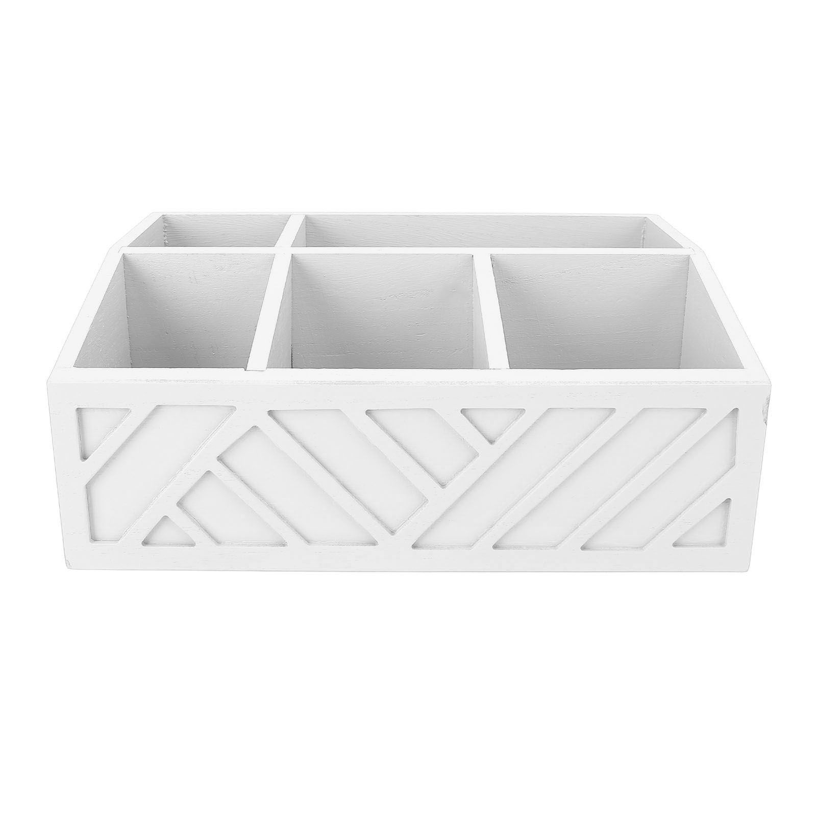 Tea Bag Organizer Multifunctional Wooden Divided Tea Bag Holder for Coffee
