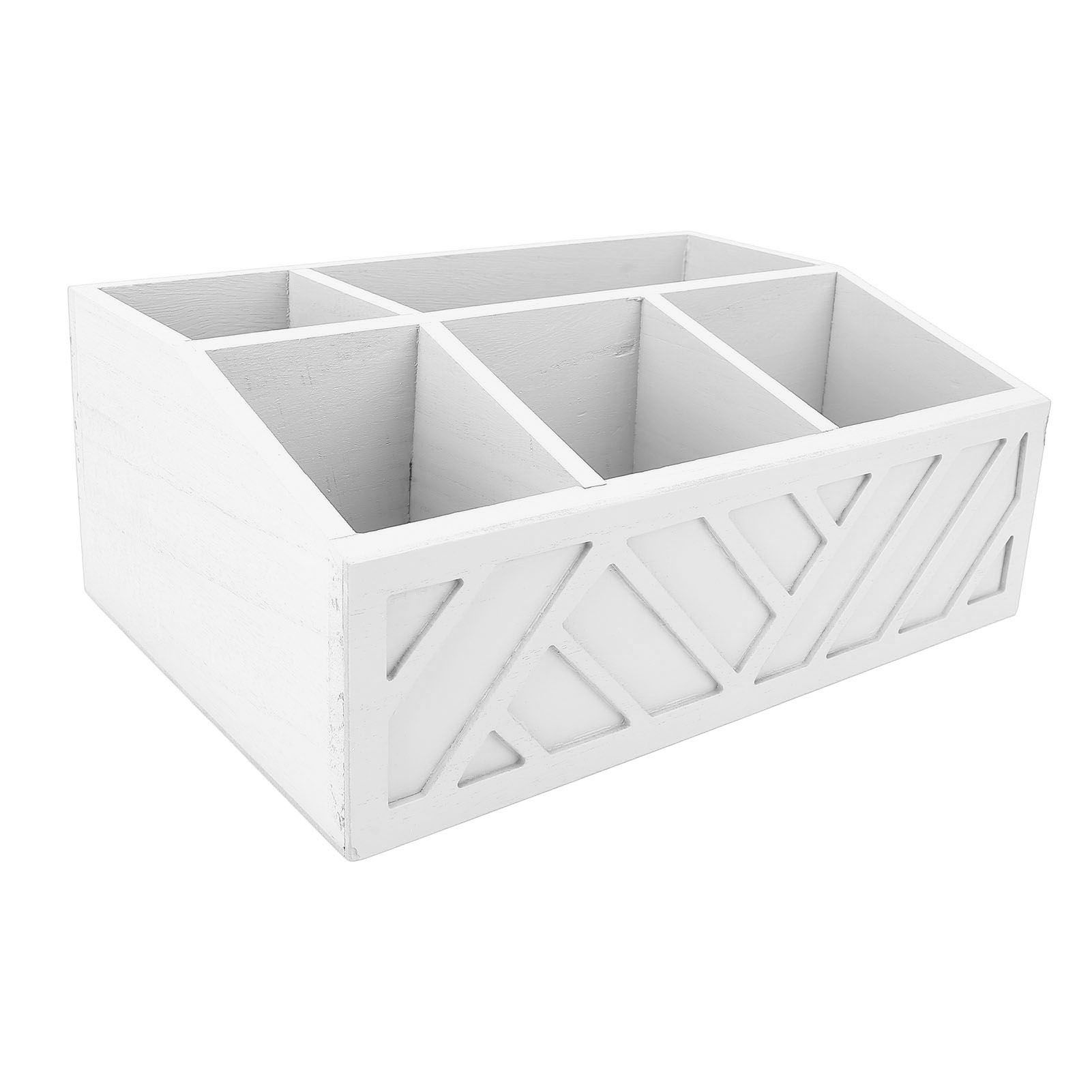 Tea Bag Organizer Multifunctional Wooden Divided Tea Bag Holder for Coffee view 8