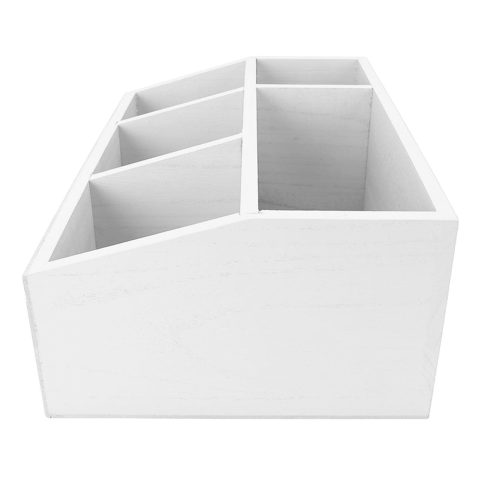 Tea Bag Organizer Multifunctional Wooden Divided Tea Bag Holder for Coffee view 10