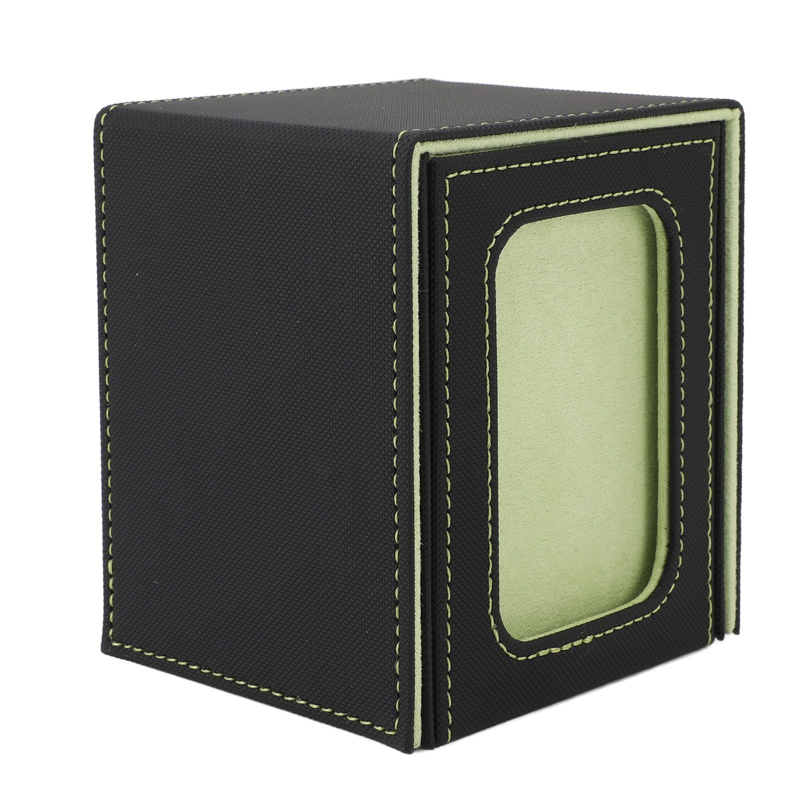 Card Deck Box Rain Proof PU Leather Magnetic Card Storage Box for 120 Single view 4