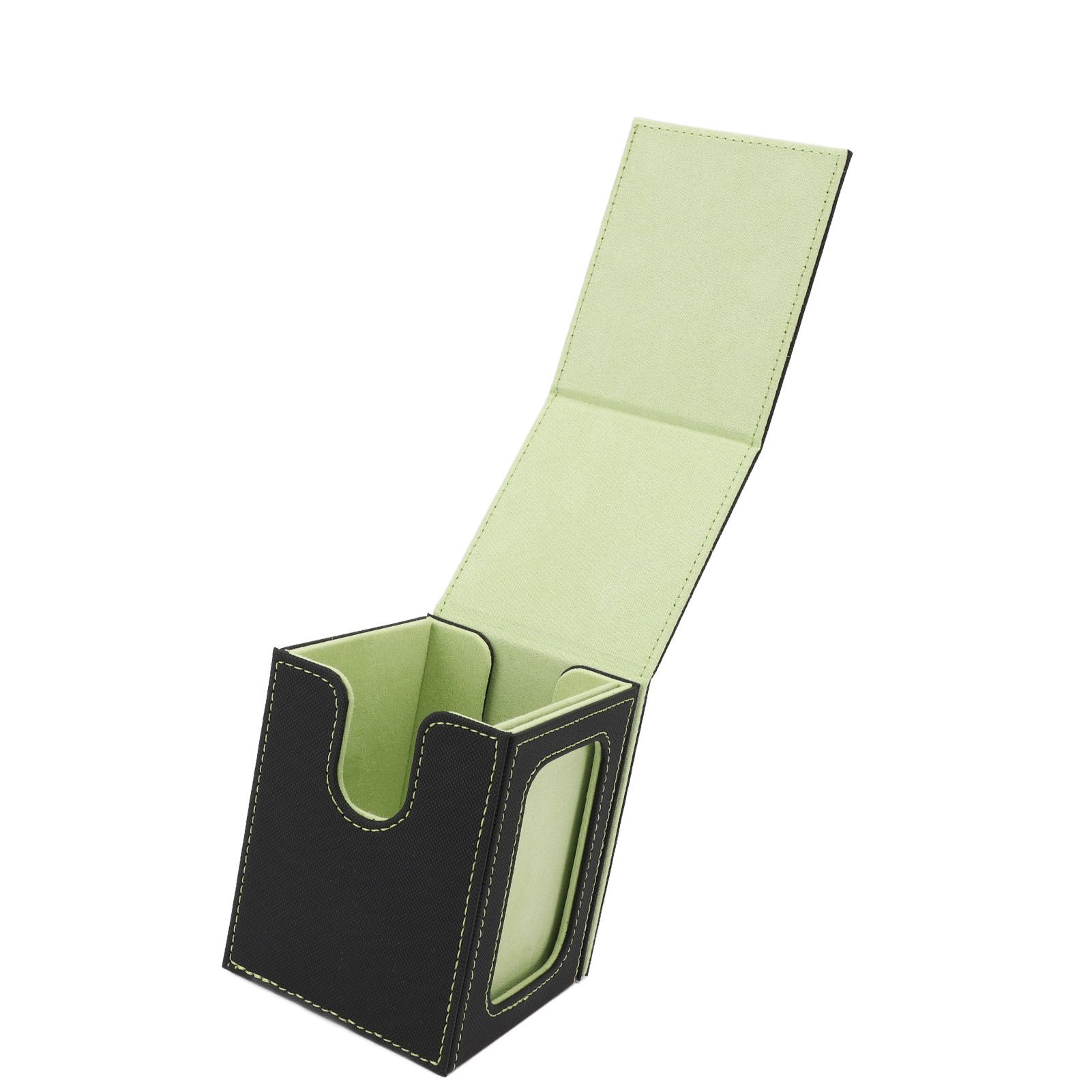 Card Deck Box Rain Proof PU Leather Magnetic Card Storage Box for 120 Single view 6