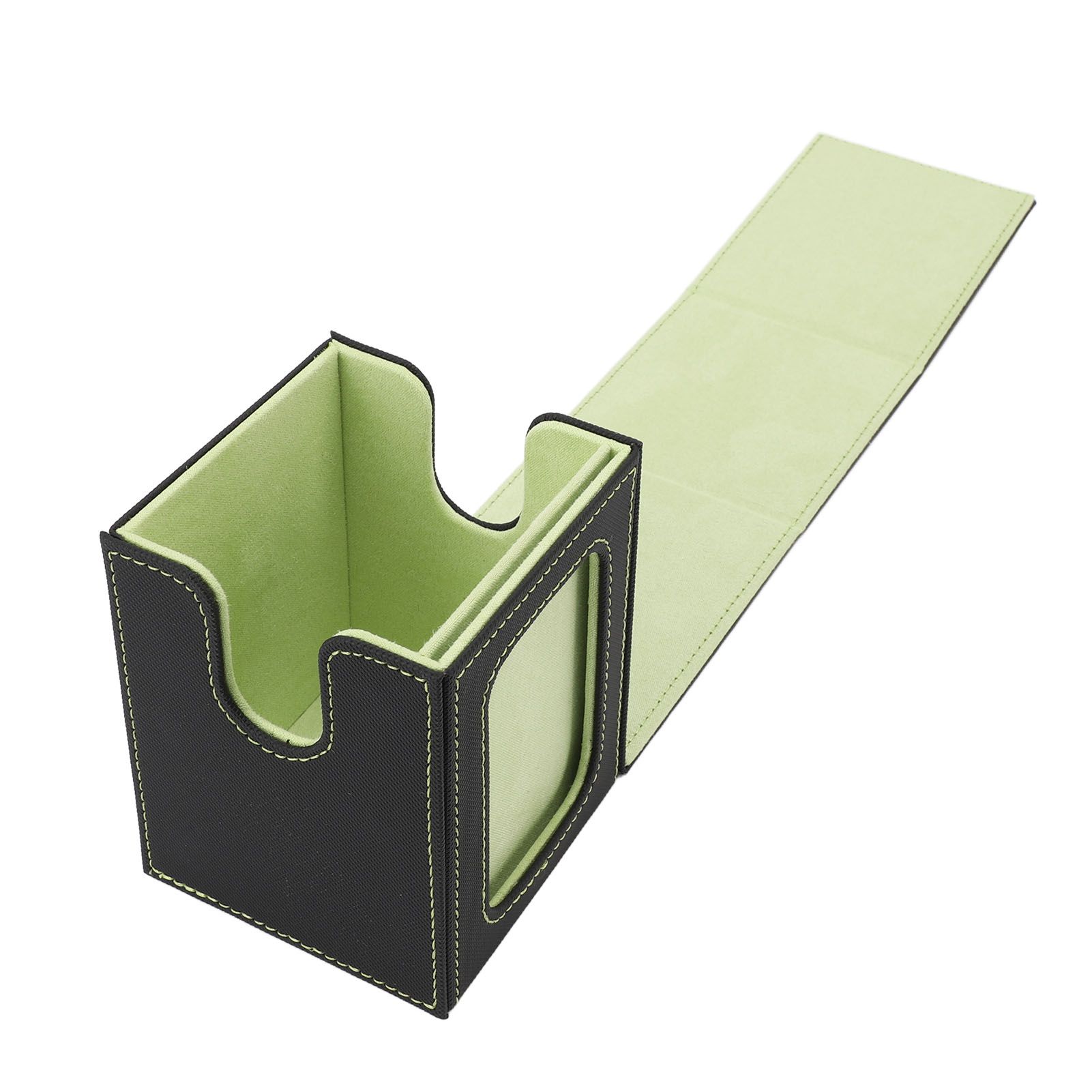 Card Deck Box Rain Proof PU Leather Magnetic Card Storage Box for 120 Single view 8