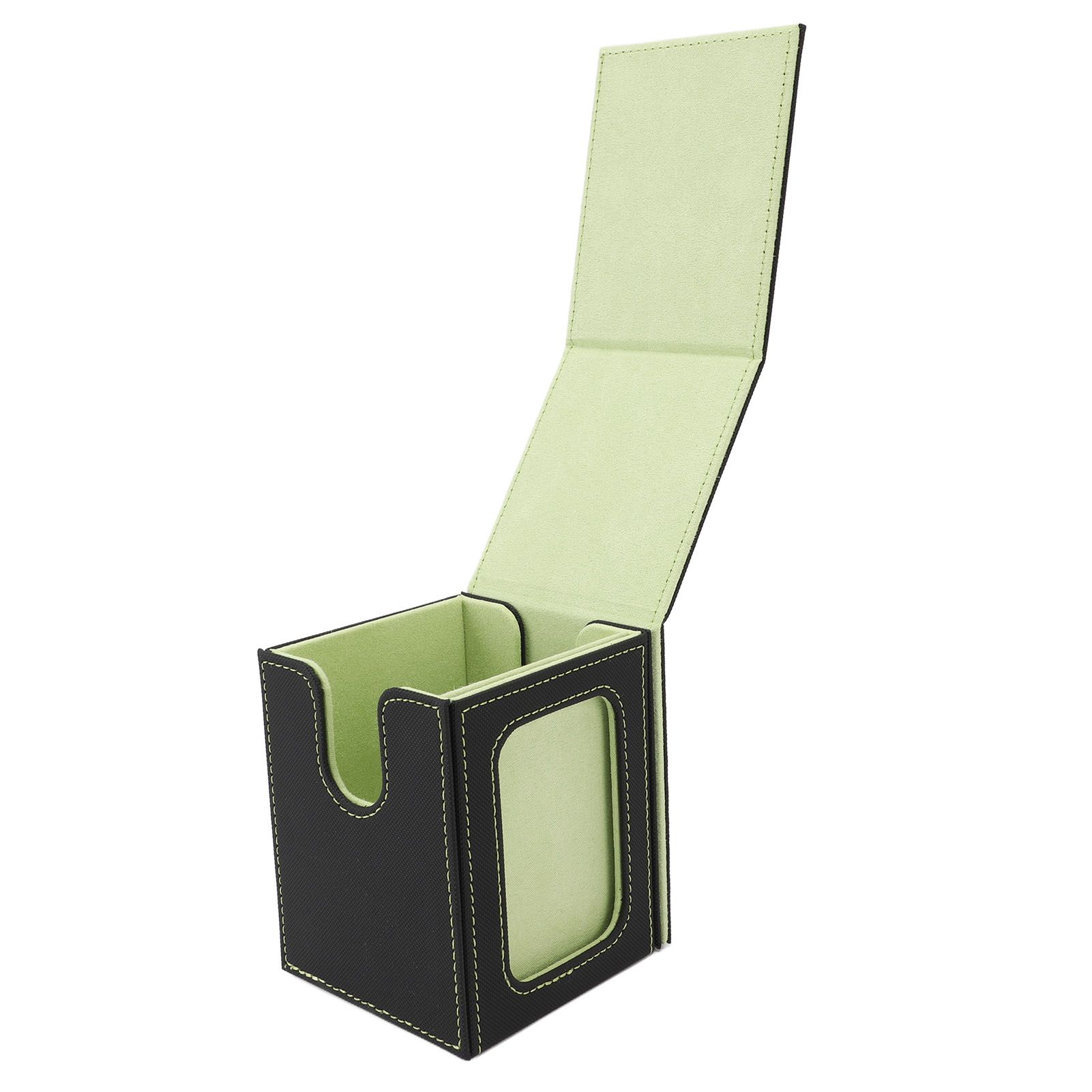 Card Deck Box Rain Proof PU Leather Magnetic Card Storage Box for 120 Single view 10