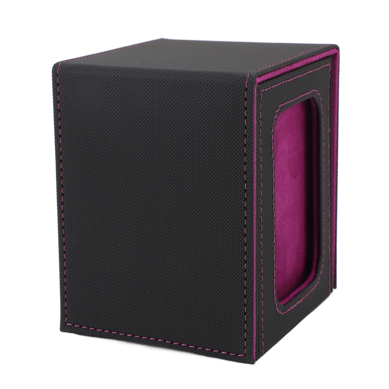 Card Deck Box Rain Proof PU Leather Magnetic Card Storage Box for 120 Single view 3