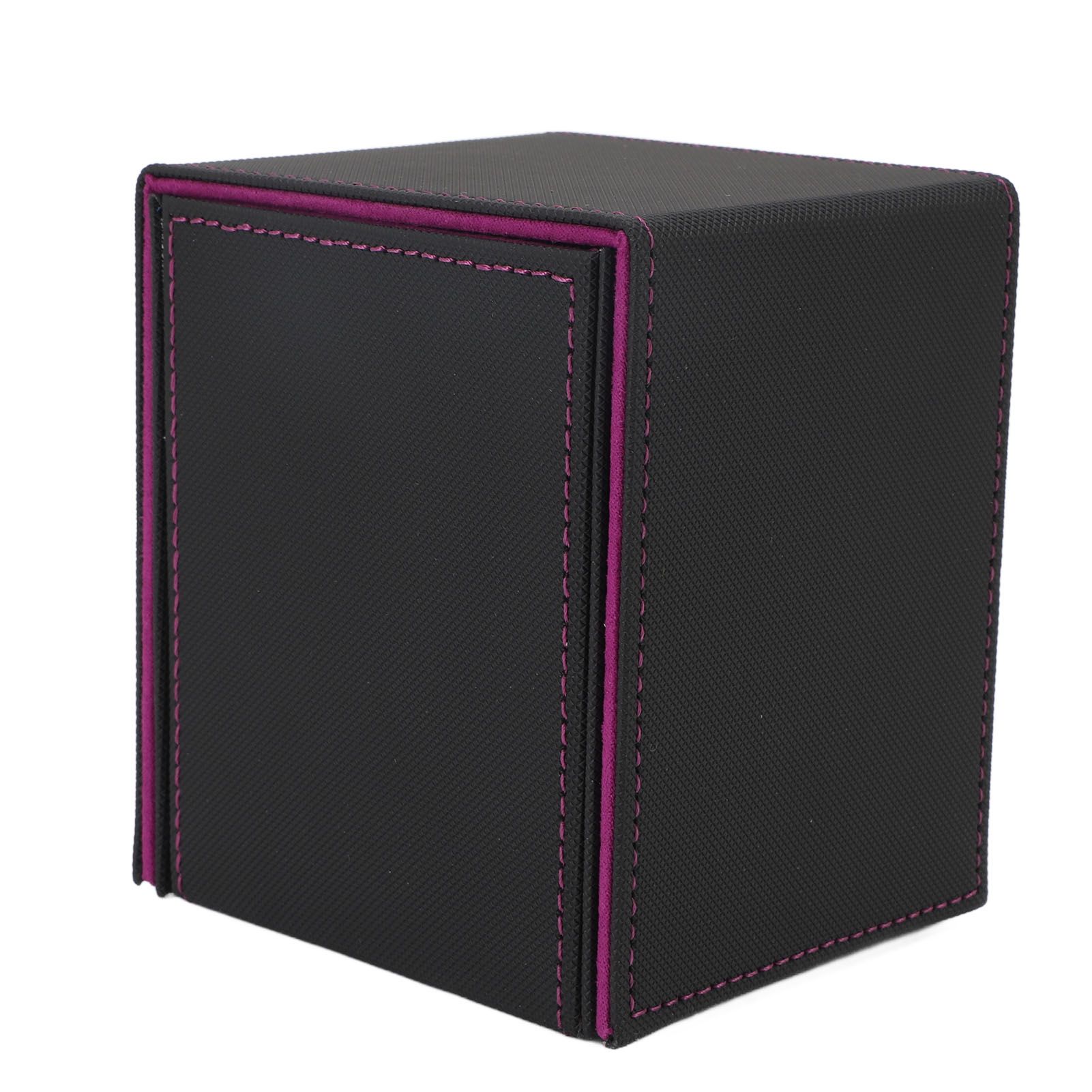 Card Deck Box Rain Proof PU Leather Magnetic Card Storage Box for 120 Single view 9