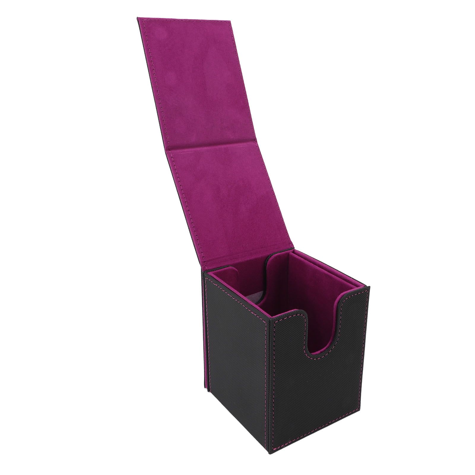 Card Deck Box Rain Proof PU Leather Magnetic Card Storage Box for 120 Single view 10