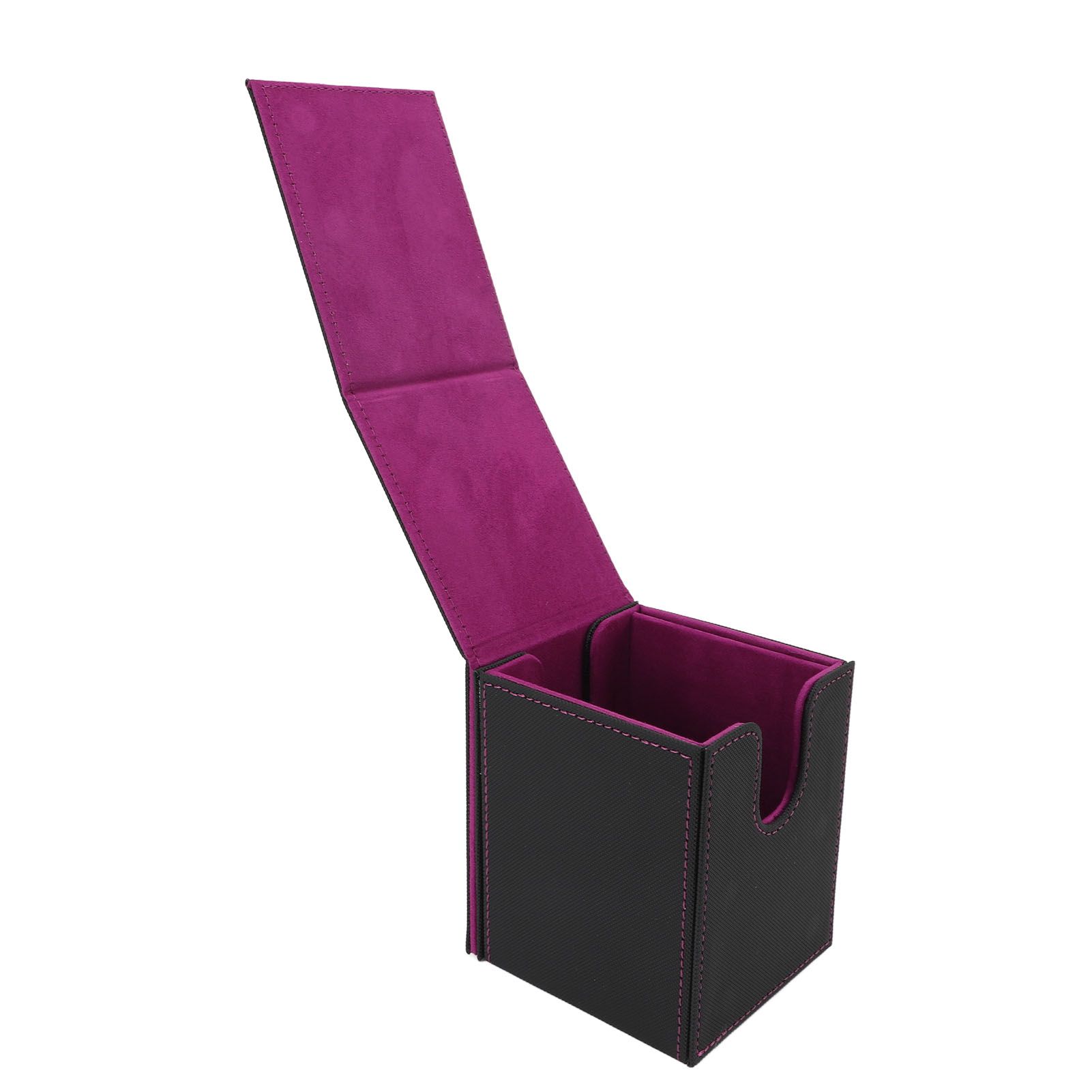 Card Deck Box Rain Proof PU Leather Magnetic Card Storage Box for 120 Single view 11