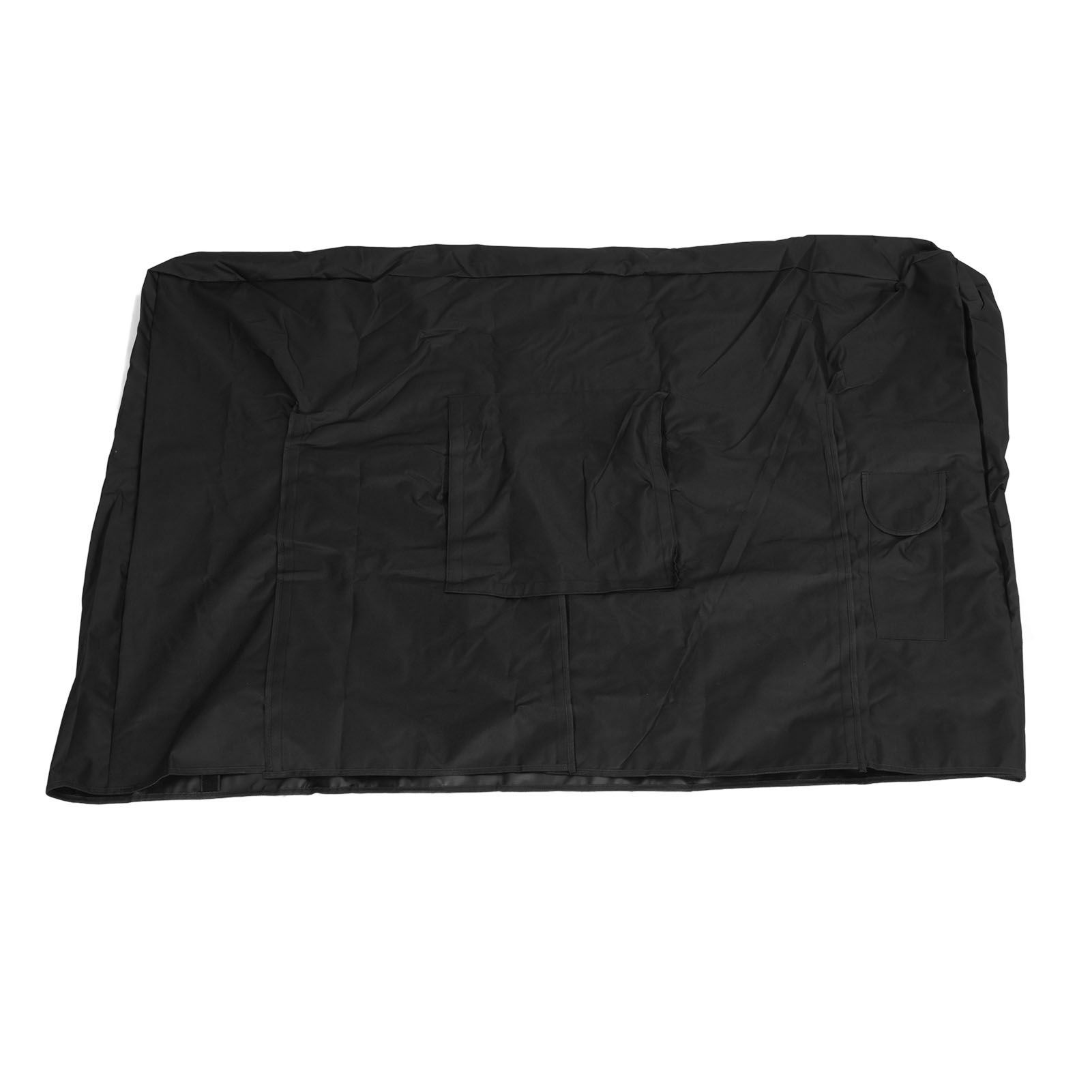 TV Cover Black 600D Oxford Cloth Dust Proof Rain Proof Sun Proof TV Protector view 8