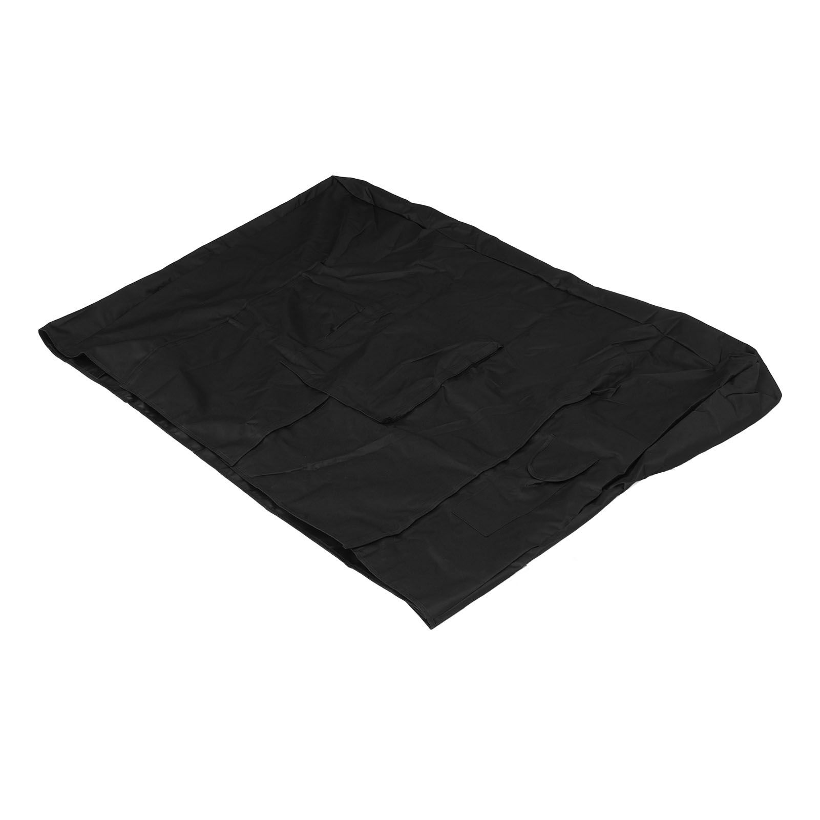 TV Cover Black 600D Oxford Cloth Dust Proof Rain Proof Sun Proof TV Protector view 4