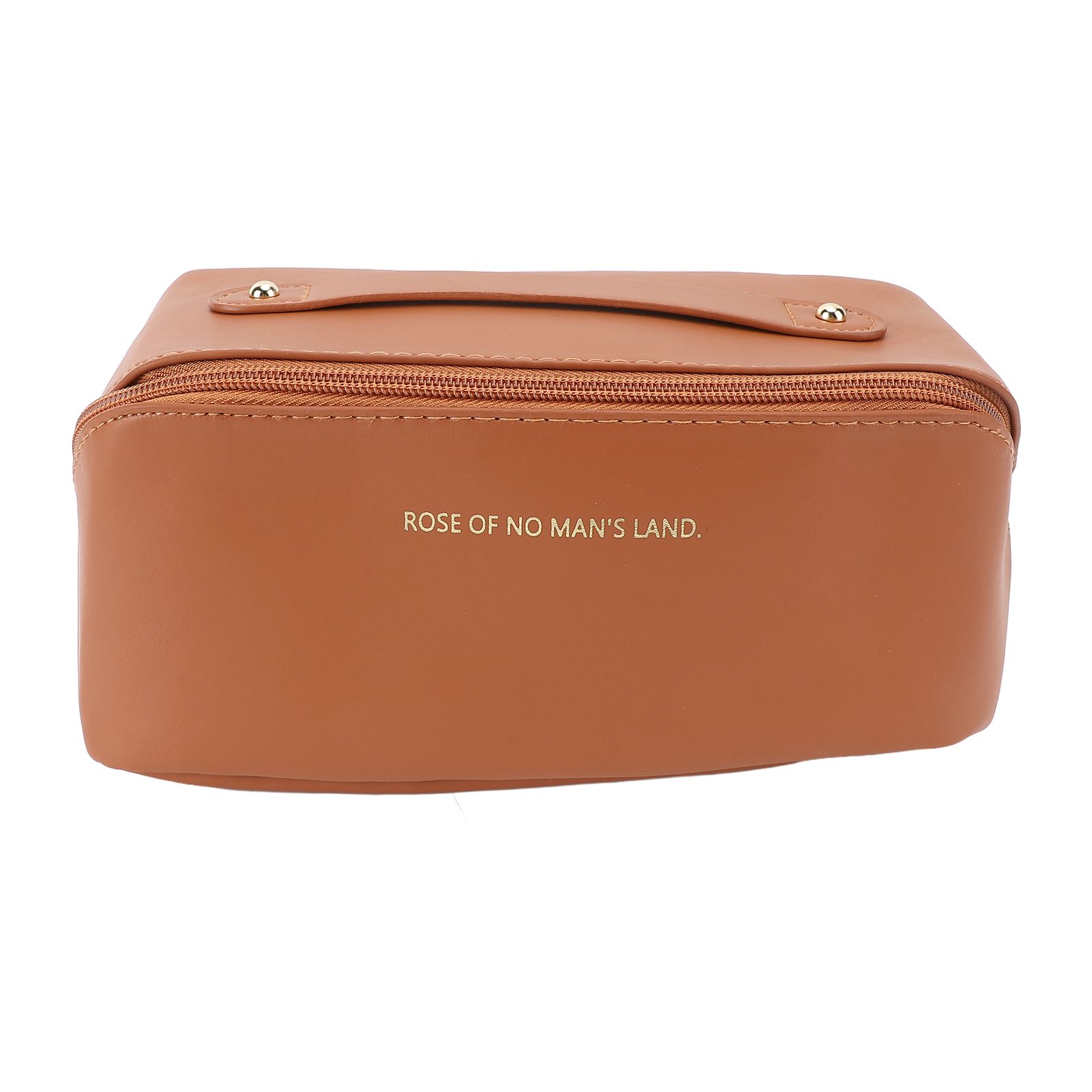 Travel Makeup Bag Portable Waterproofing PU Leather Toiletry Bag High Capacity view 3
