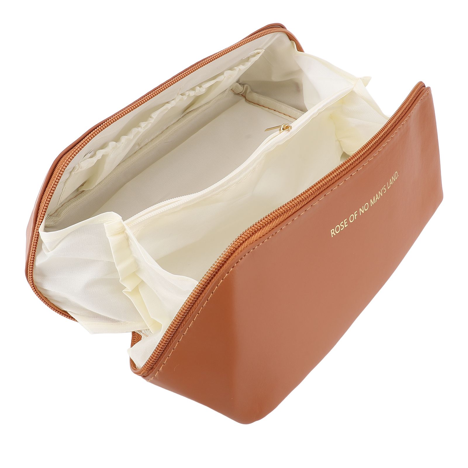 Travel Makeup Bag Portable Waterproofing PU Leather Toiletry Bag High Capacity view 10