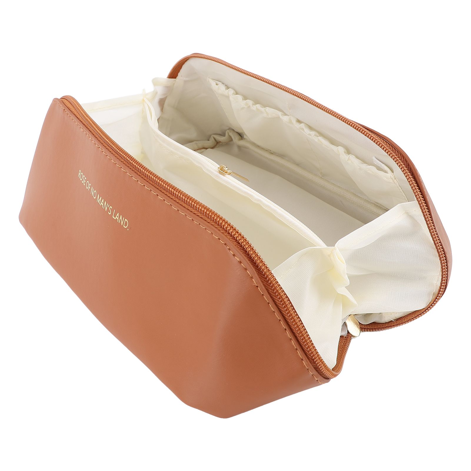 Travel Makeup Bag Portable Waterproofing PU Leather Toiletry Bag High Capacity view 11