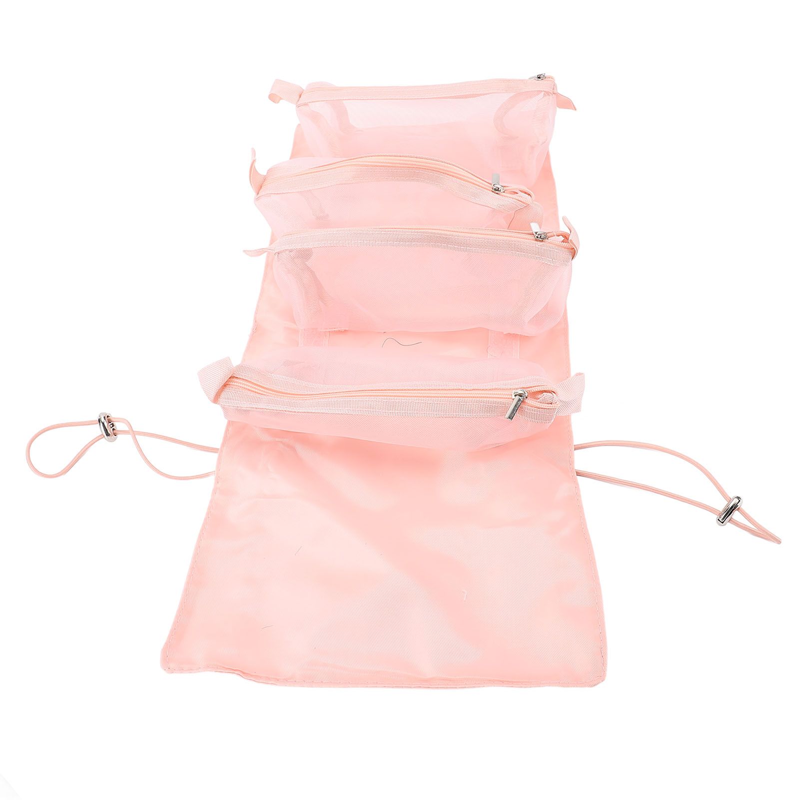 Roll Up Make Up Storage Bag Polyester 4 in 1 Detachable Washable Travel view 9