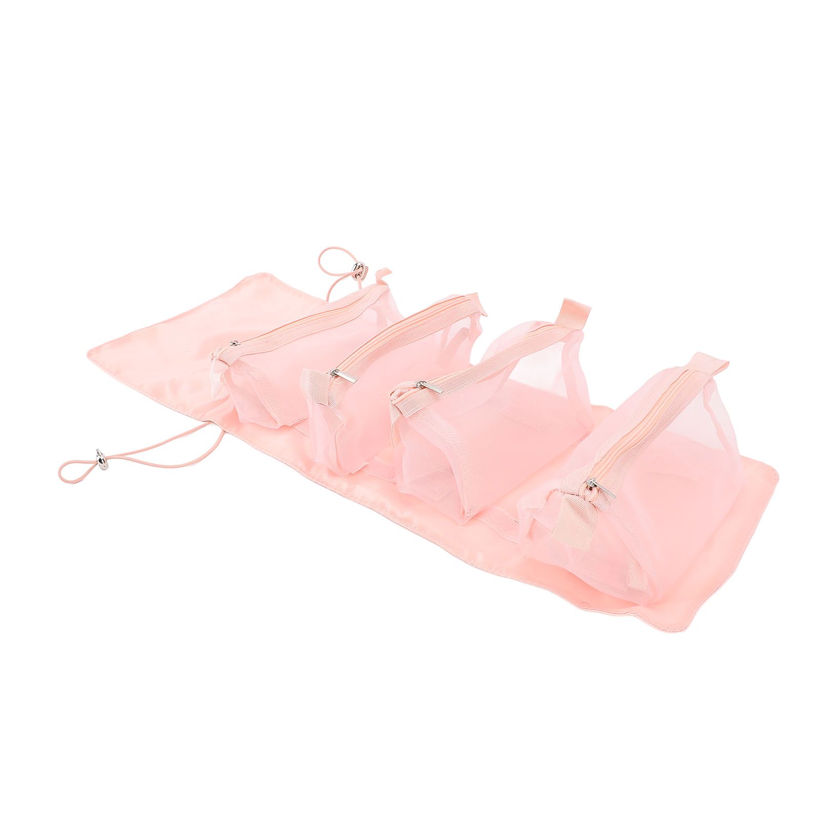 Roll Up Make Up Storage Bag Polyester 4 in 1 Detachable Washable Travel view 10
