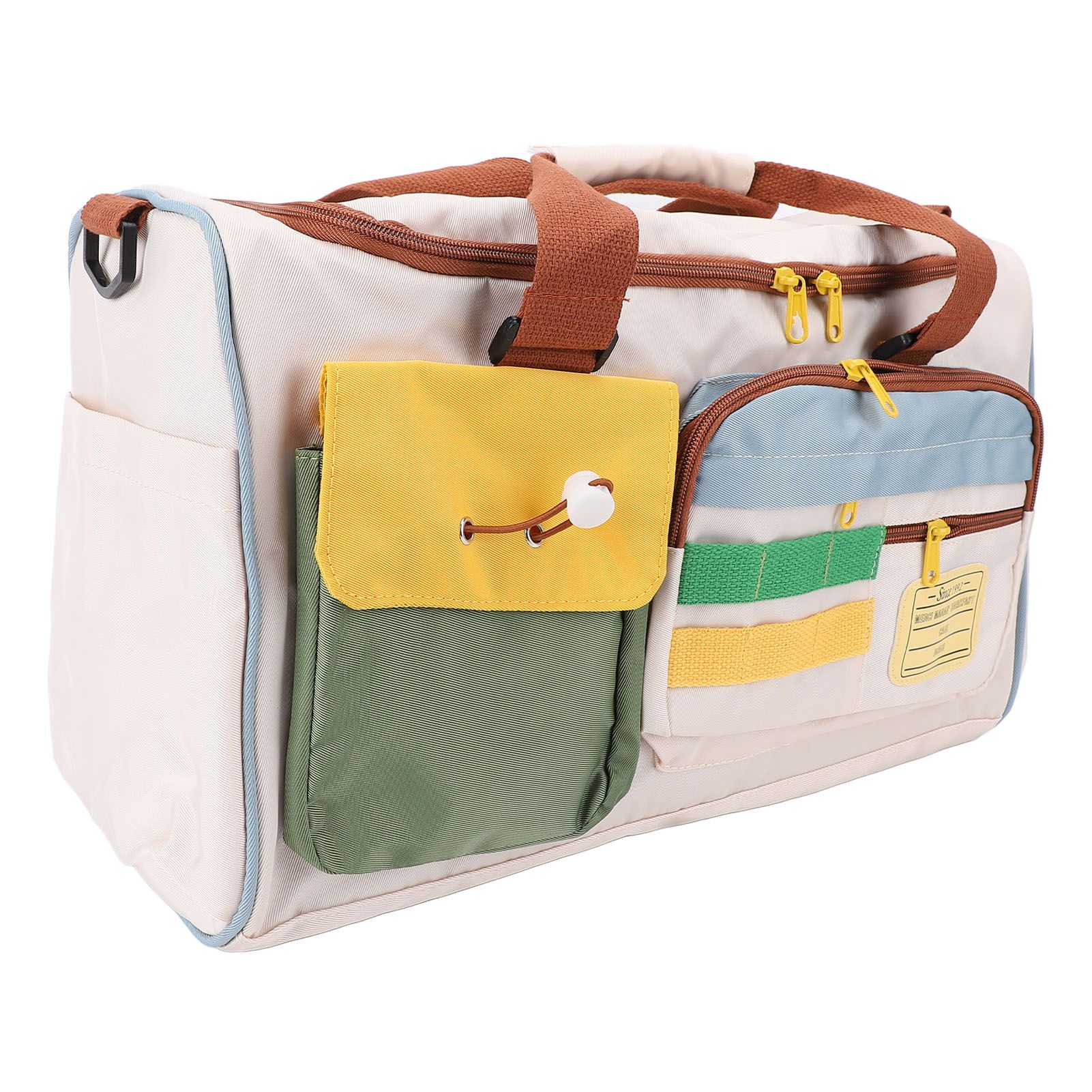 Travel Bag Large Capacity Adjustable Shoulder Strap Stylish Portable Duffle view 6