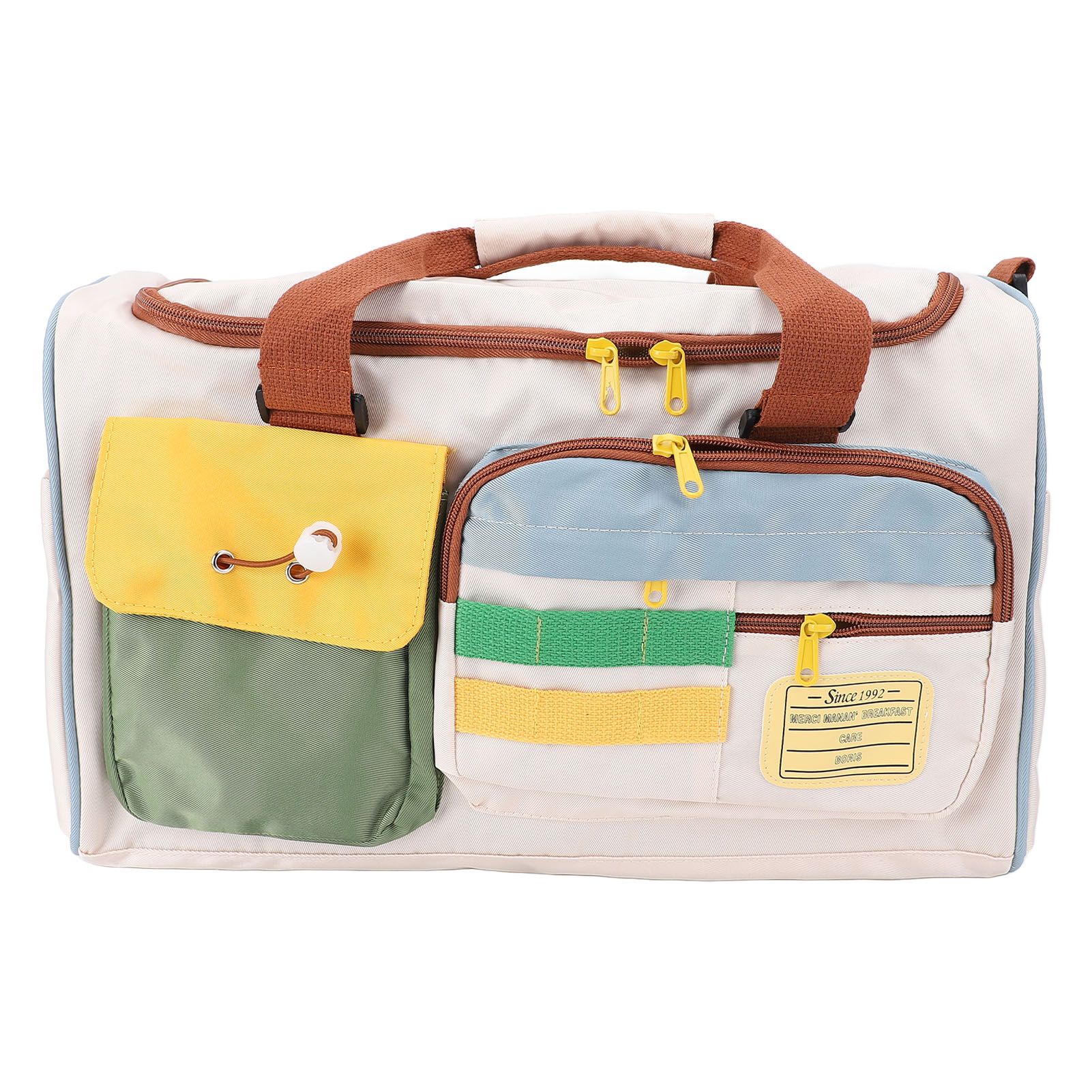 Travel Bag Large Capacity Adjustable Shoulder Strap Stylish Portable Duffle view 8