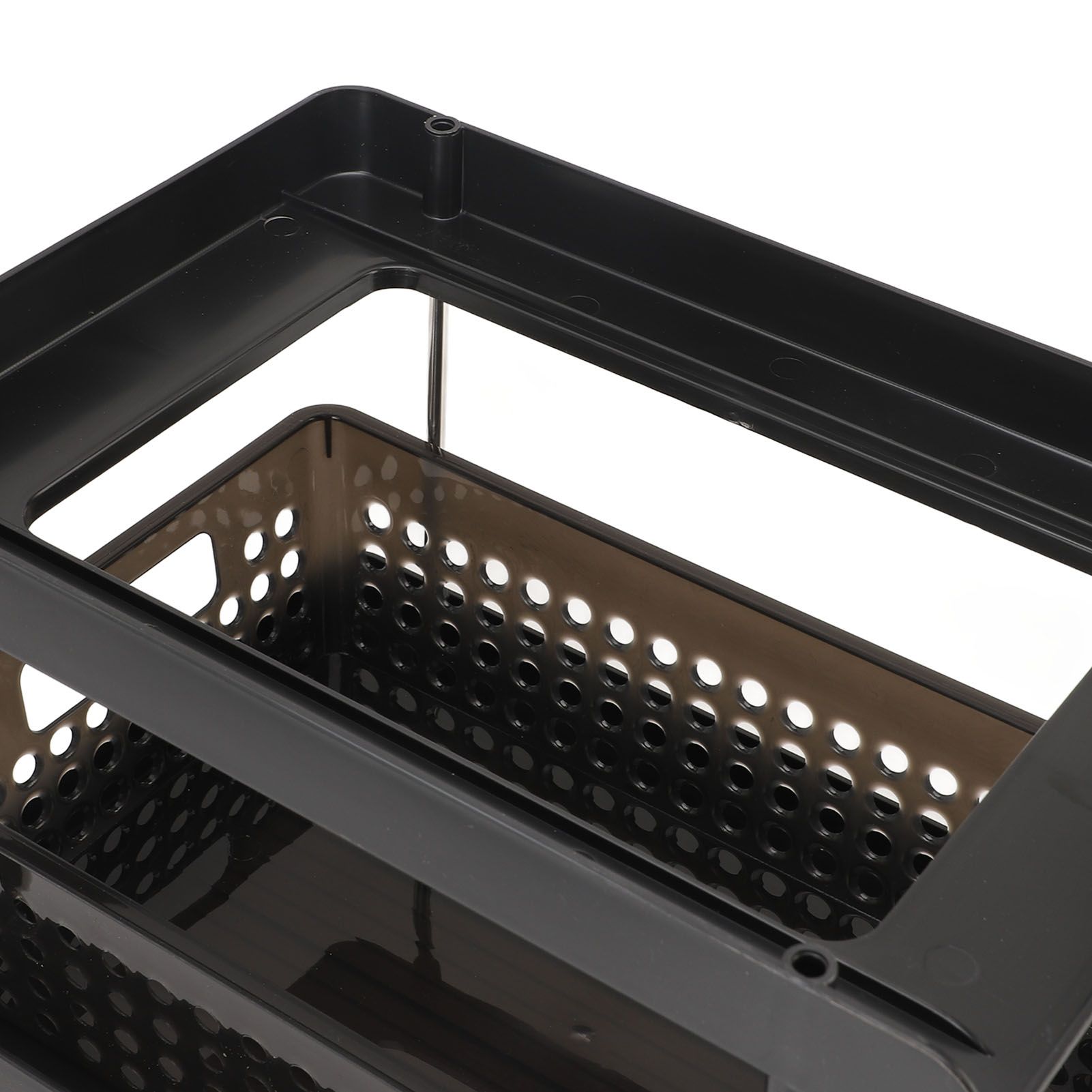 2 Tier Organizer Multipurpose Storage Baskets Bathroom Storage Organizer view 2