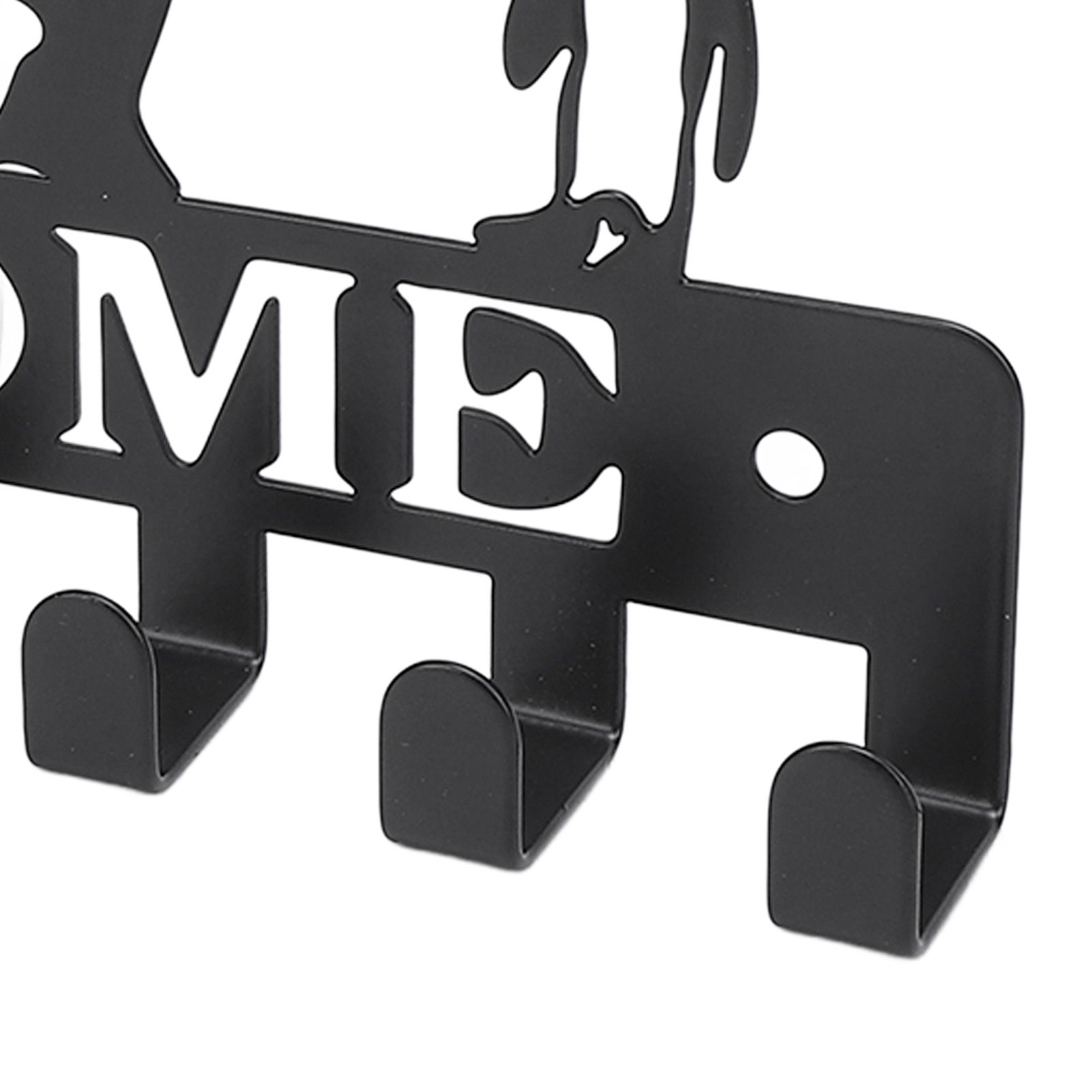 Key Holder Hooks Organizer Hanger Rack Wall Mounted with Screws Anchors Home view 5