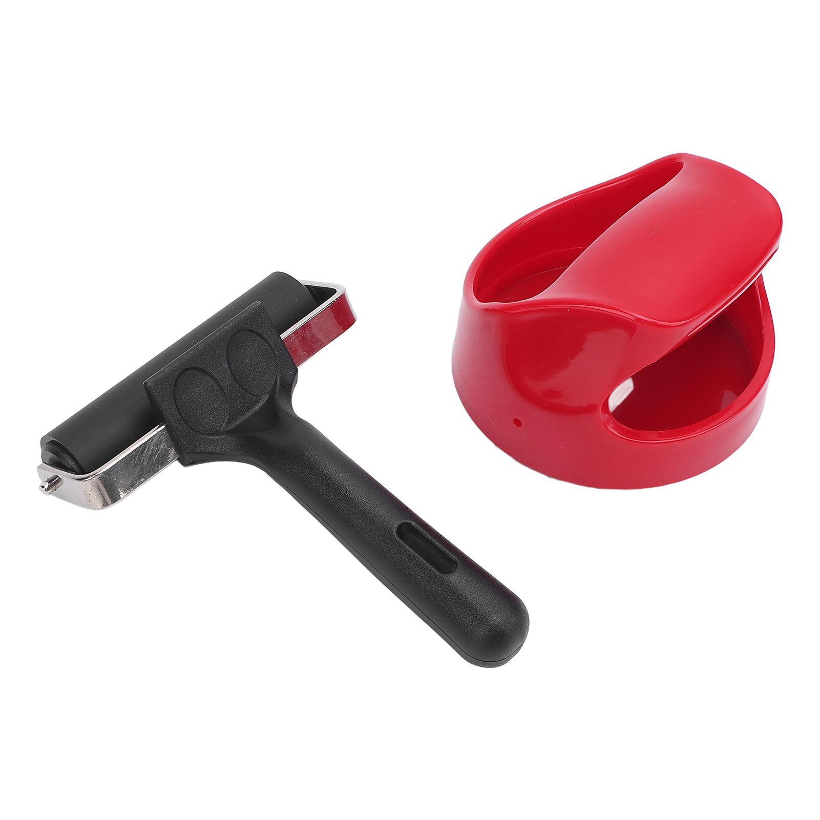 Printing Roller Metal Structure Plastic Handle Rubber Brayer Roller for view 10