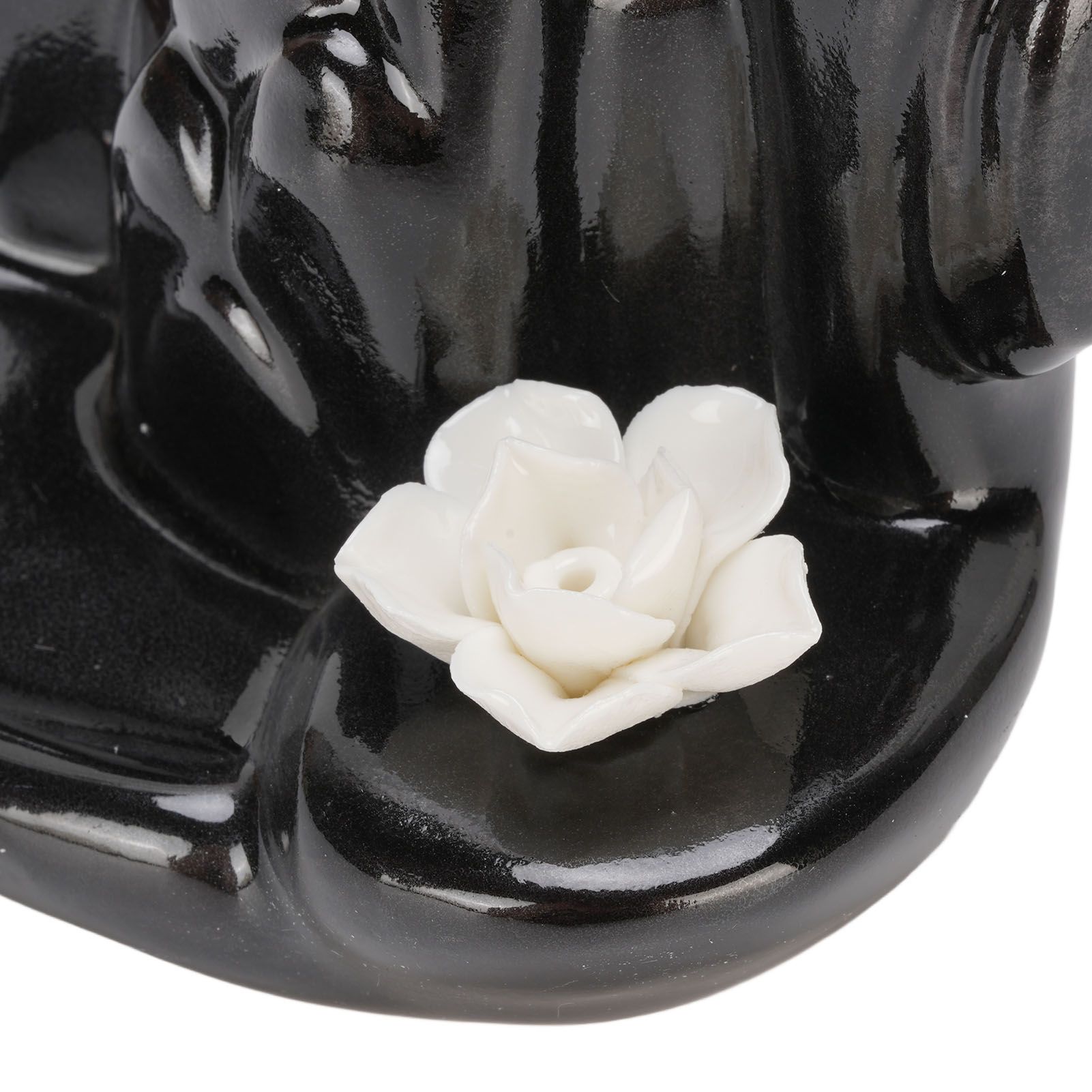 Waterfall Backflow Incense Holder Ceramic Mountain Incense Cone Holder view 7