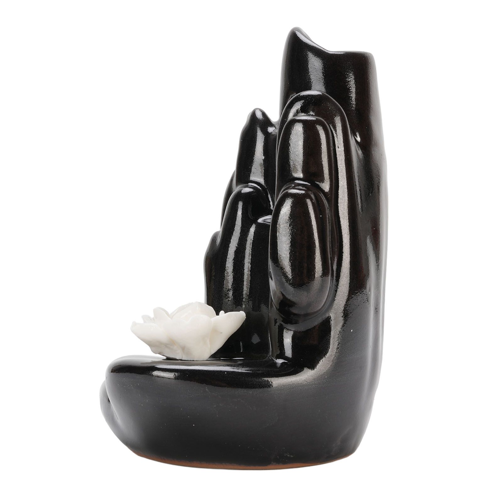 Waterfall Backflow Incense Holder Ceramic Mountain Incense Cone Holder view 11