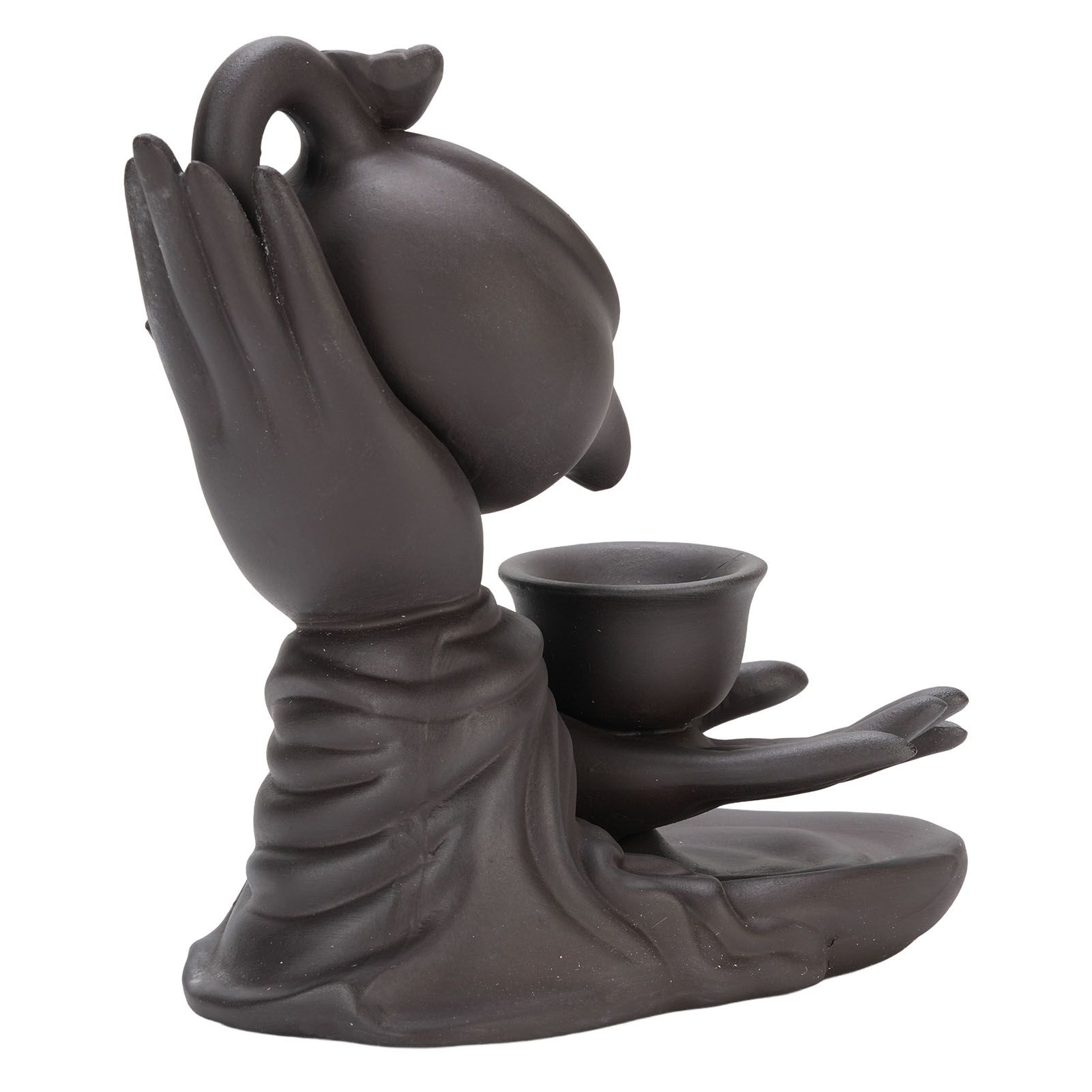 Incense Holder Creative Purple Sand Relaxing Backflow Incense Holder for Spa