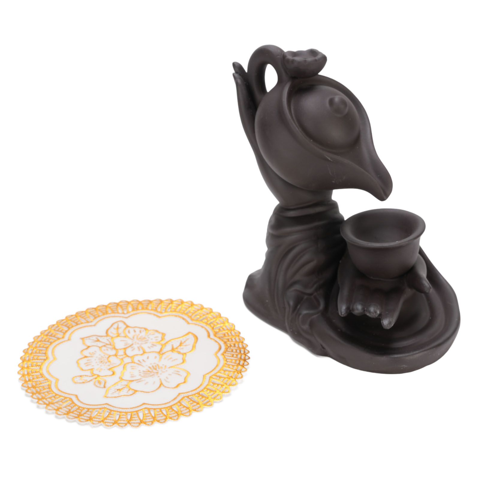 Incense Holder Creative Purple Sand Relaxing Backflow Incense Holder for Spa view 3