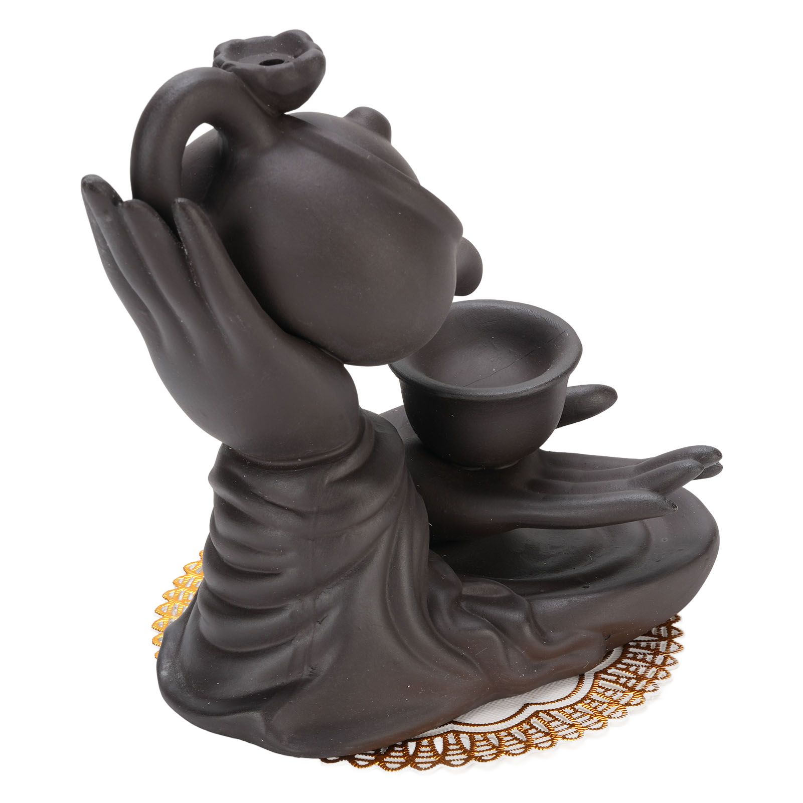 Incense Holder Creative Purple Sand Relaxing Backflow Incense Holder for Spa view 9