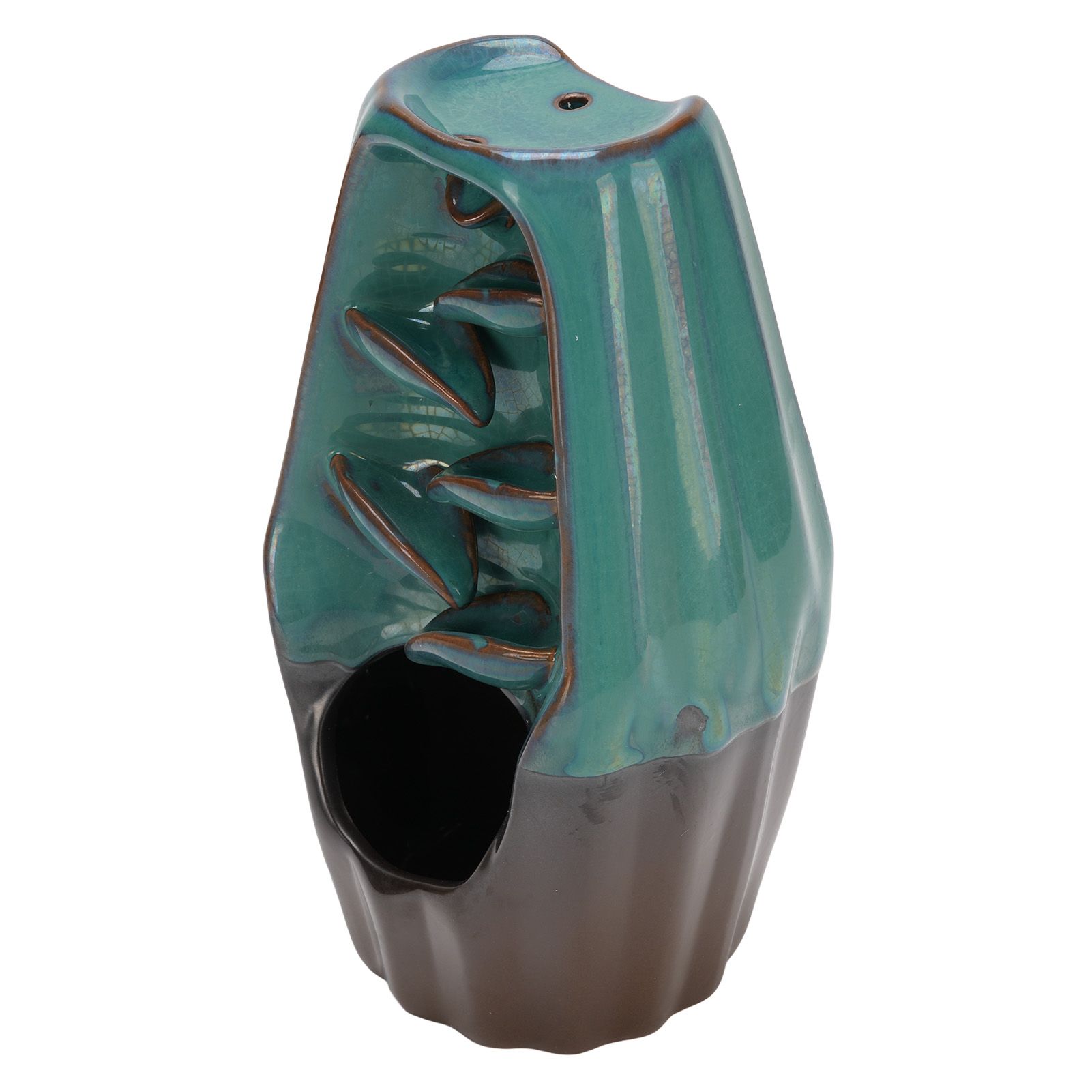 Waterfall Backflow Incense Holder Innovative Ceramic Backflow Aromatherapy view 4
