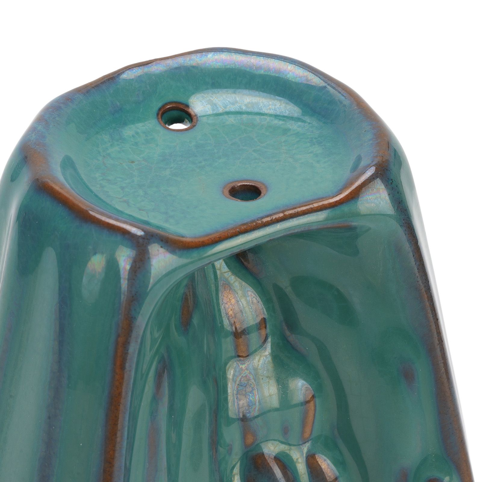Waterfall Backflow Incense Holder Innovative Ceramic Backflow Aromatherapy view 7