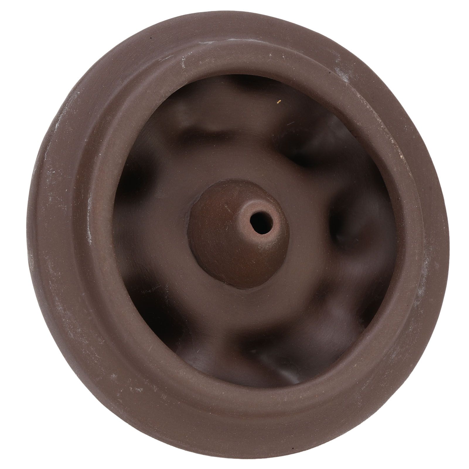 Backflow Incense Holder Multifunctional Purple Clay and ABS Chinese Style view 2