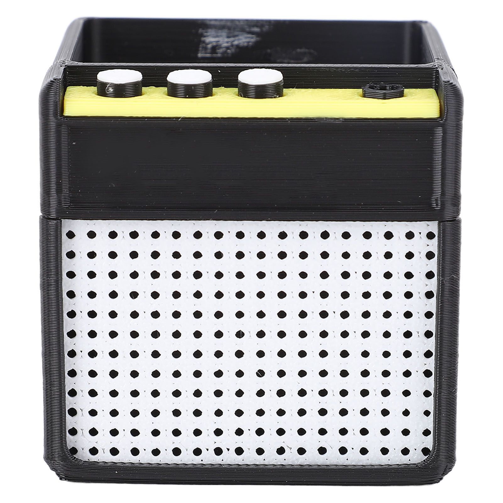 Guitar Pick Holder Retro Style Portable 3D Printed Guitar Pick Holder Rack for view 3