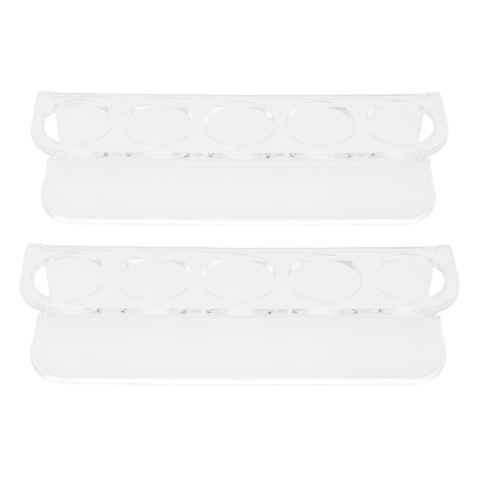 Refrigerator Vial Holder Space Saving Acrylic Vial Wall Caddy for 2.5cm view 3