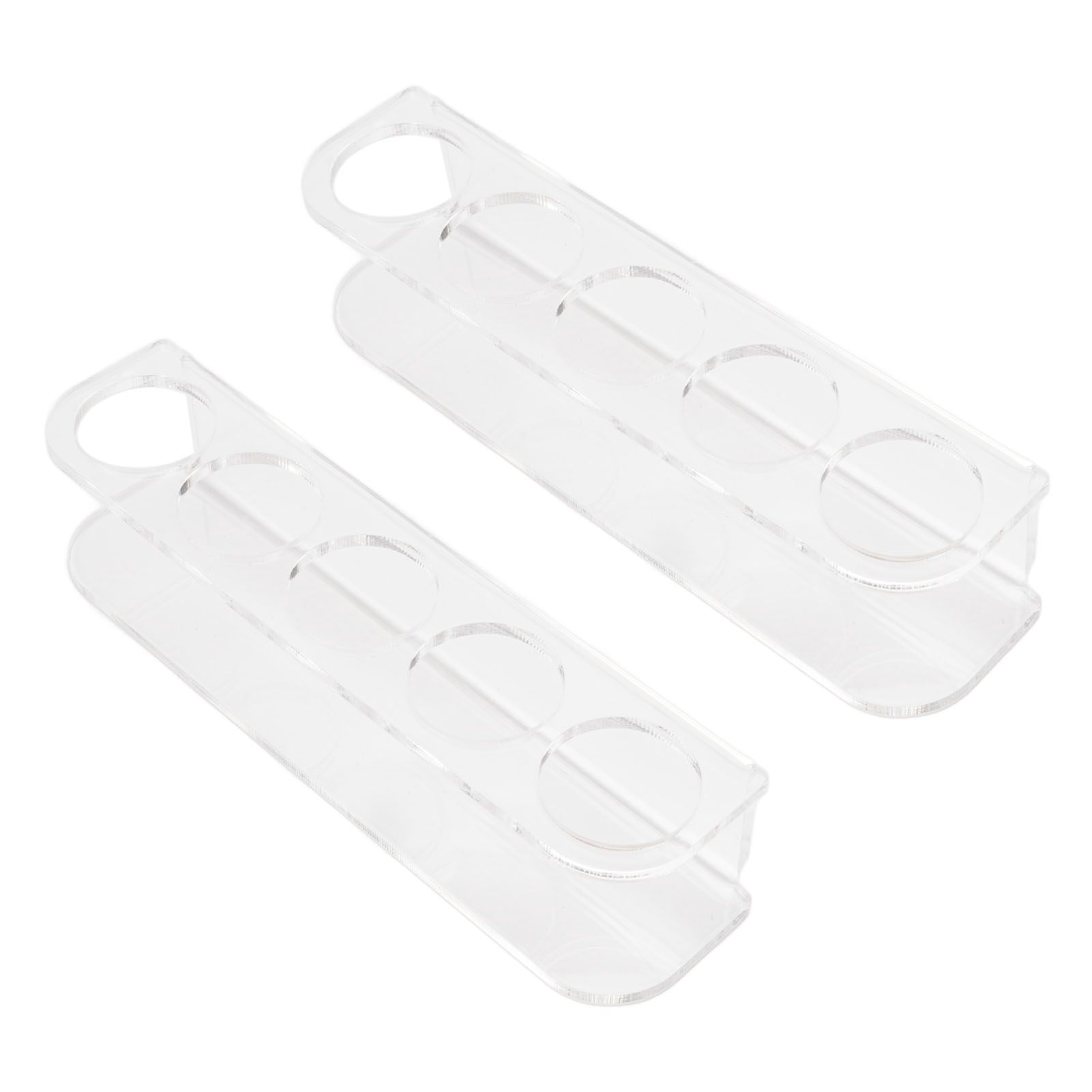 Refrigerator Vial Holder Space Saving Acrylic Vial Wall Caddy for 2.5cm view 4
