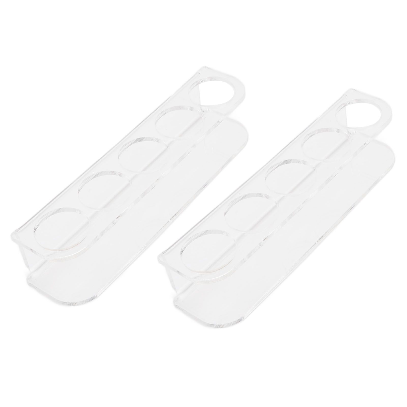Refrigerator Vial Holder Space Saving Acrylic Vial Wall Caddy for 2.5cm view 8