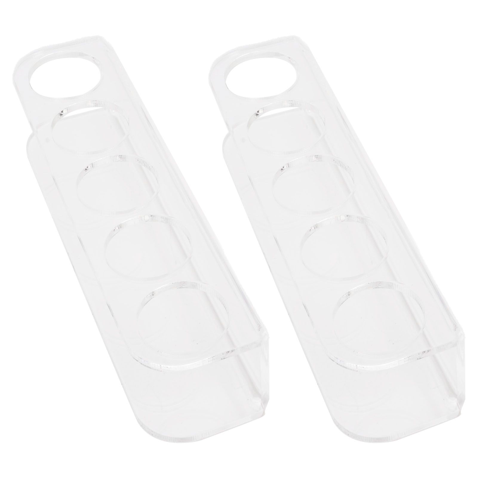 Refrigerator Vial Holder Space Saving Acrylic Vial Wall Caddy for 2.5cm view 10