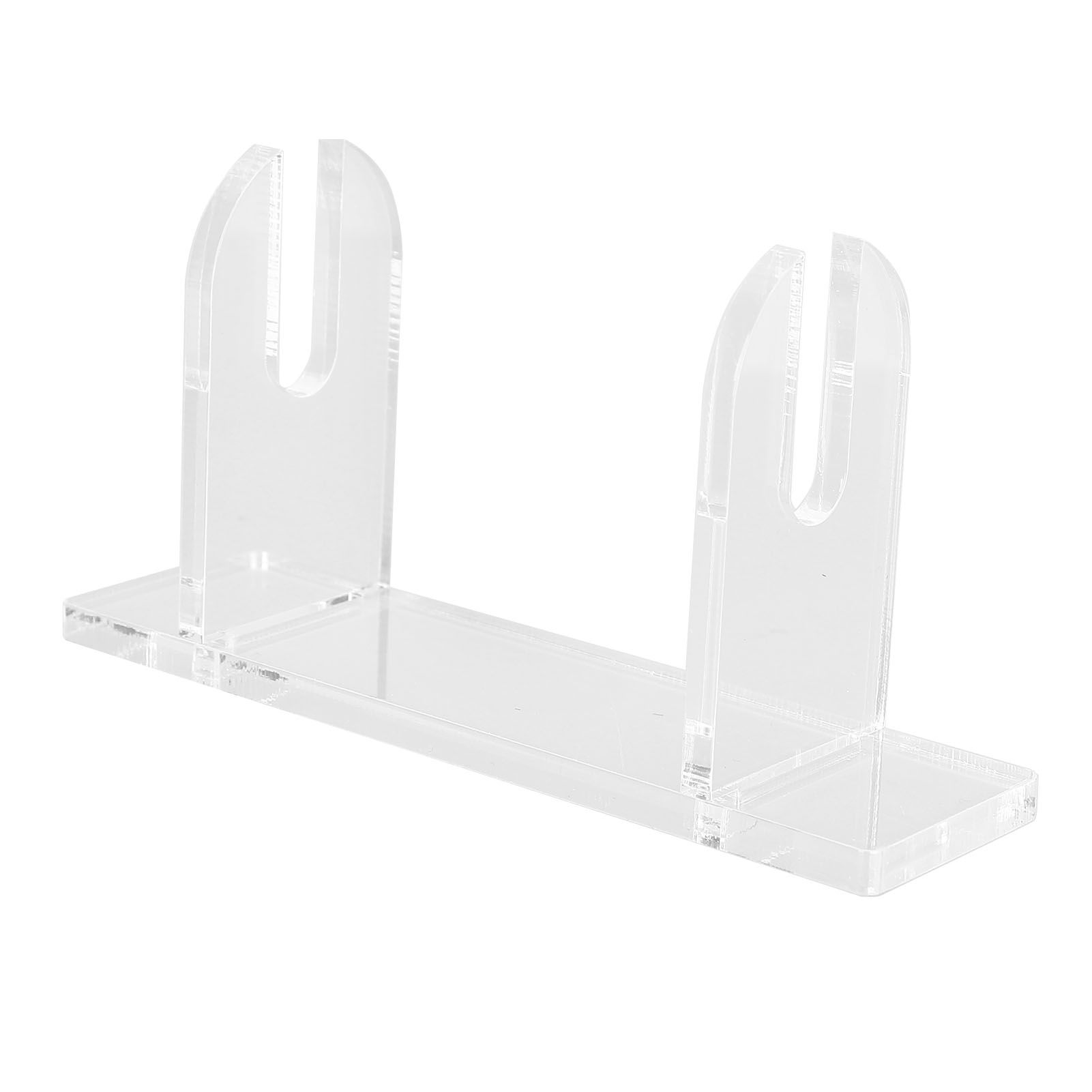 Acrylic Fan Holder Stand Lightweight Stylish Look Hand Fan Stand Foldable view 4