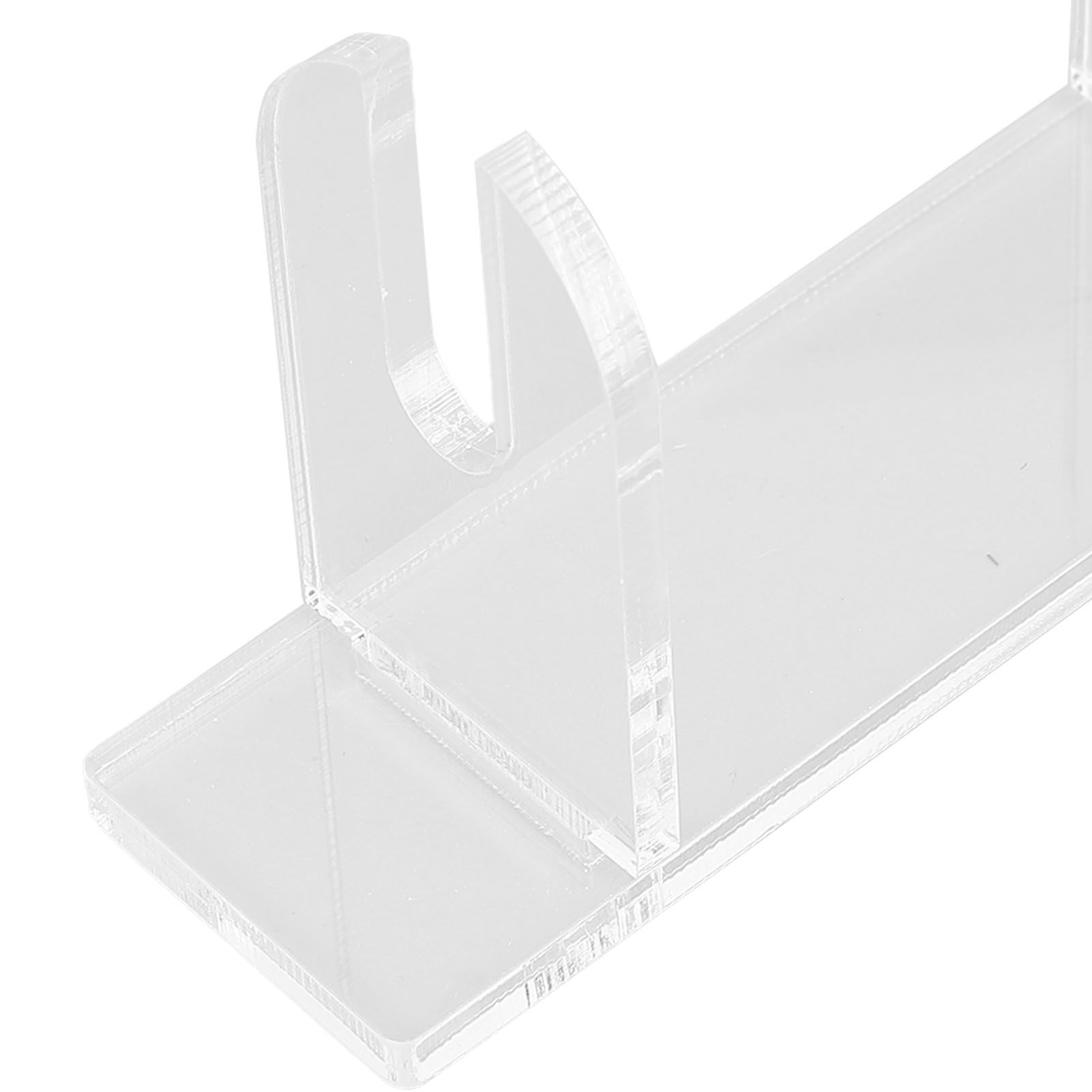 Acrylic Fan Holder Stand Lightweight Stylish Look Hand Fan Stand Foldable view 5