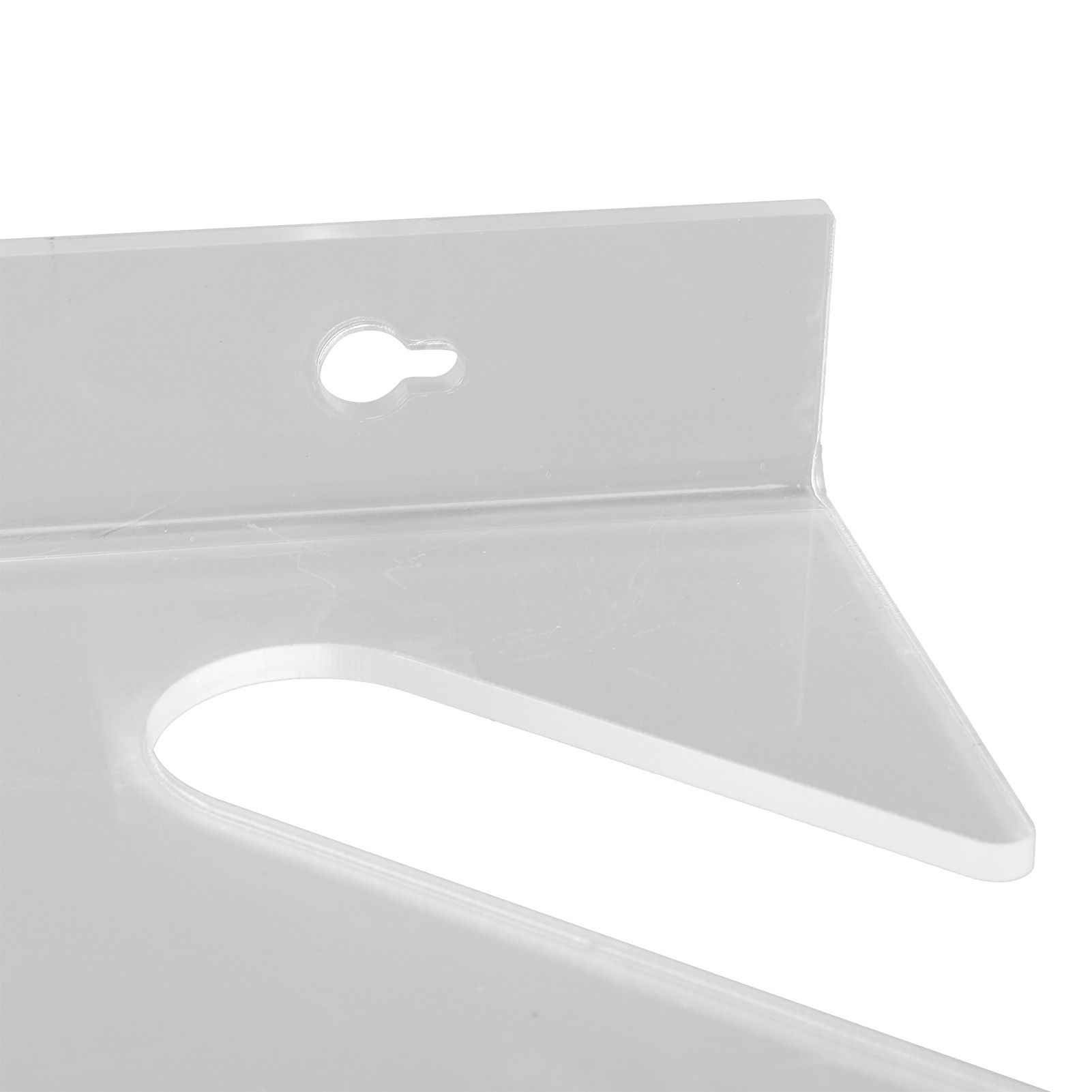 Skateboard Wall Mount Display Rack Acrylic 3 Tier Horizontal Skateboard Wall view 2