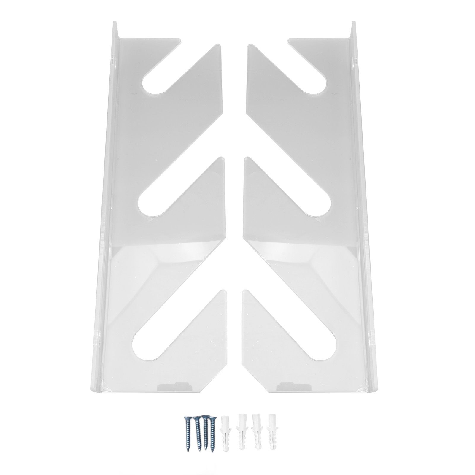 Skateboard Wall Mount Display Rack Acrylic 3 Tier Horizontal Skateboard Wall view 3