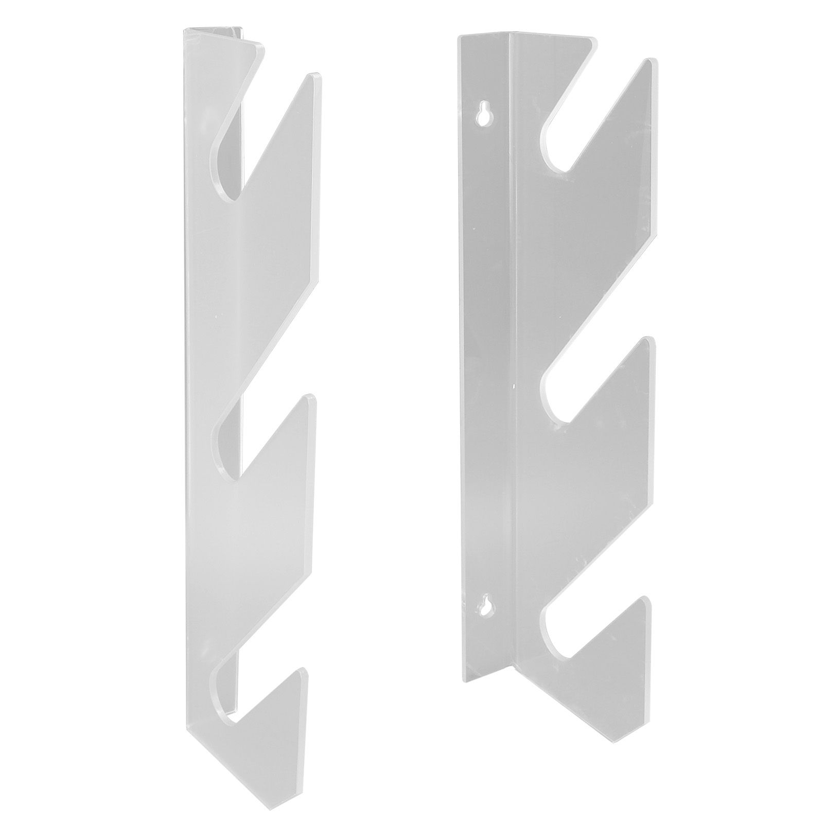 Skateboard Wall Mount Display Rack Acrylic 3 Tier Horizontal Skateboard Wall view 9